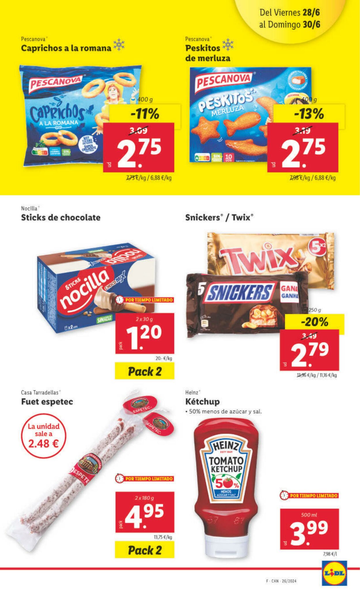 Folleto Lidl 24.06.2024 - 30.06.2024