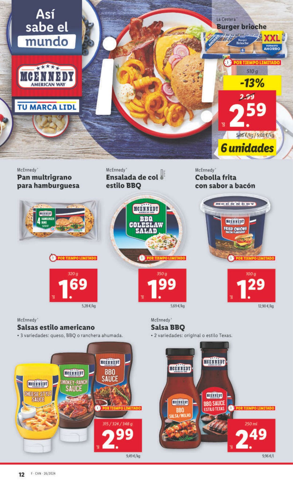 Folleto Lidl 24.06.2024 - 30.06.2024