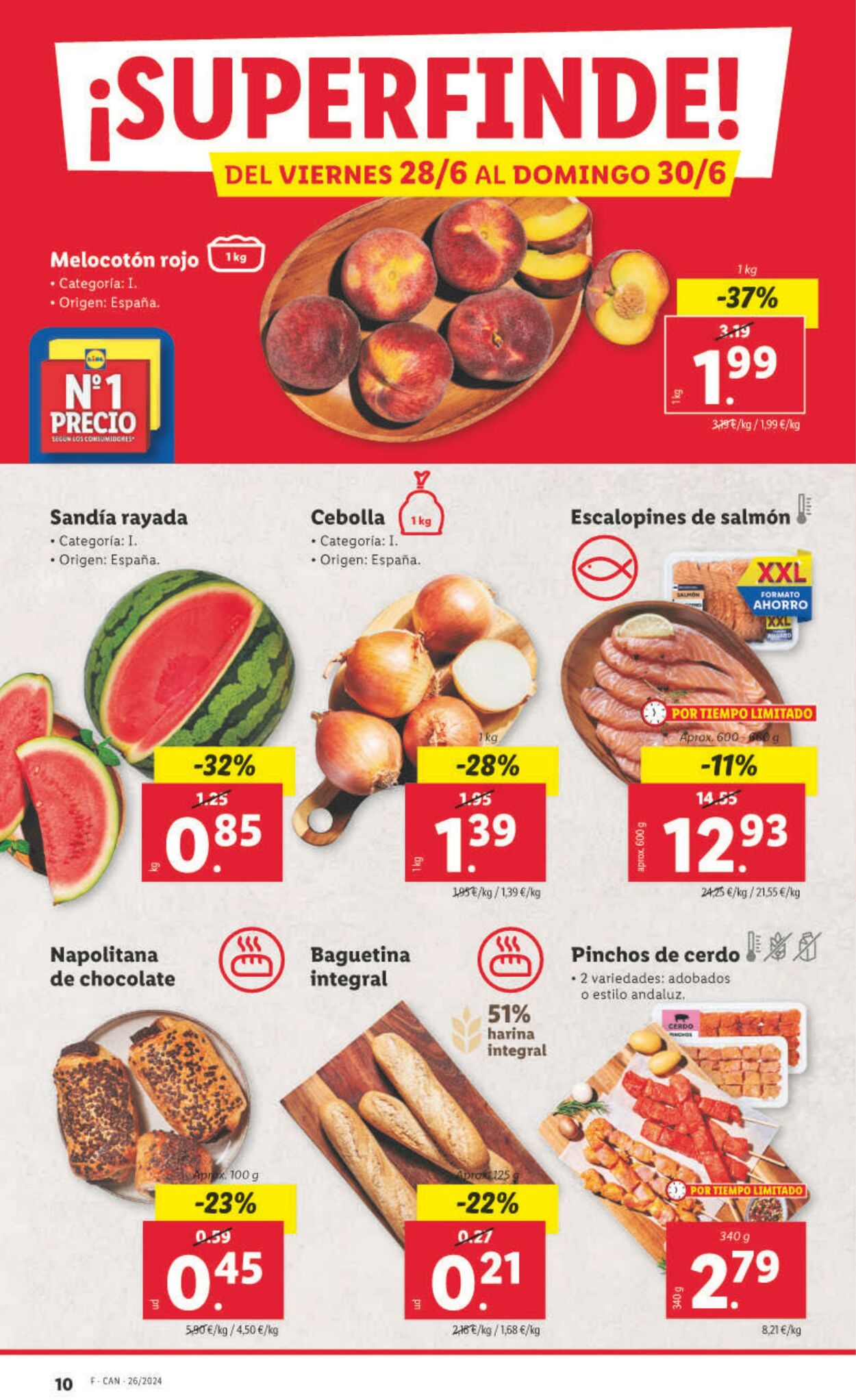 Folleto Lidl 24.06.2024 - 30.06.2024