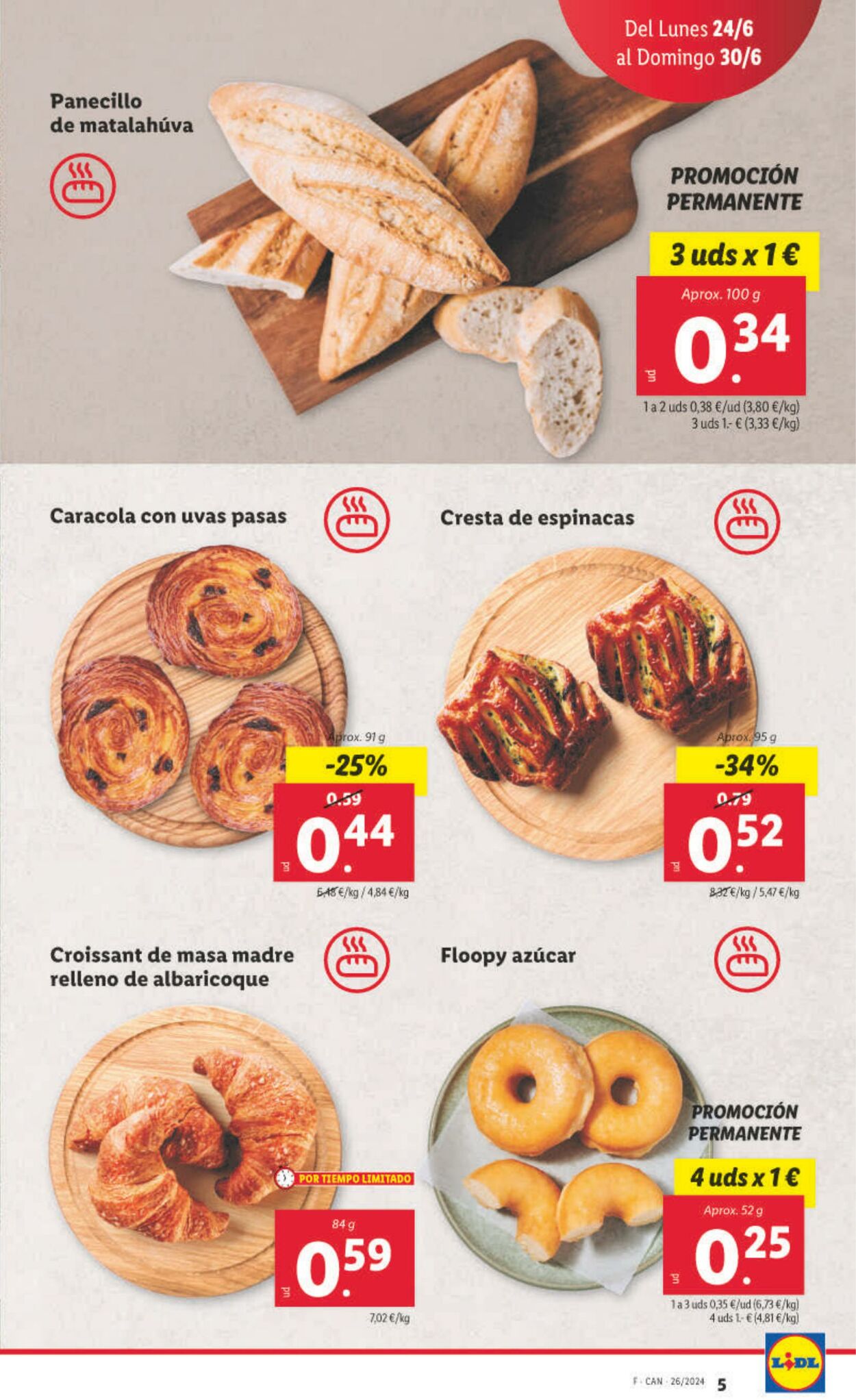 Folleto Lidl 24.06.2024 - 30.06.2024