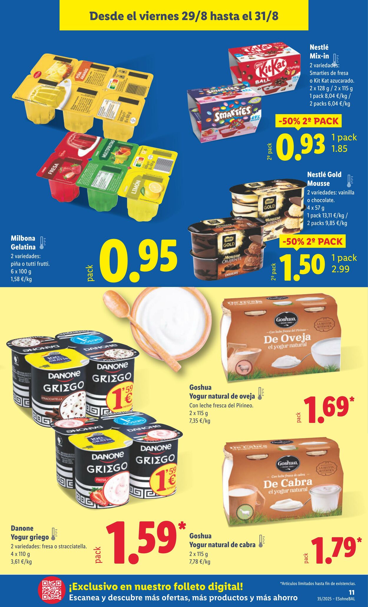 Folleto Lidl 25.08.2025 - 31.08.2025