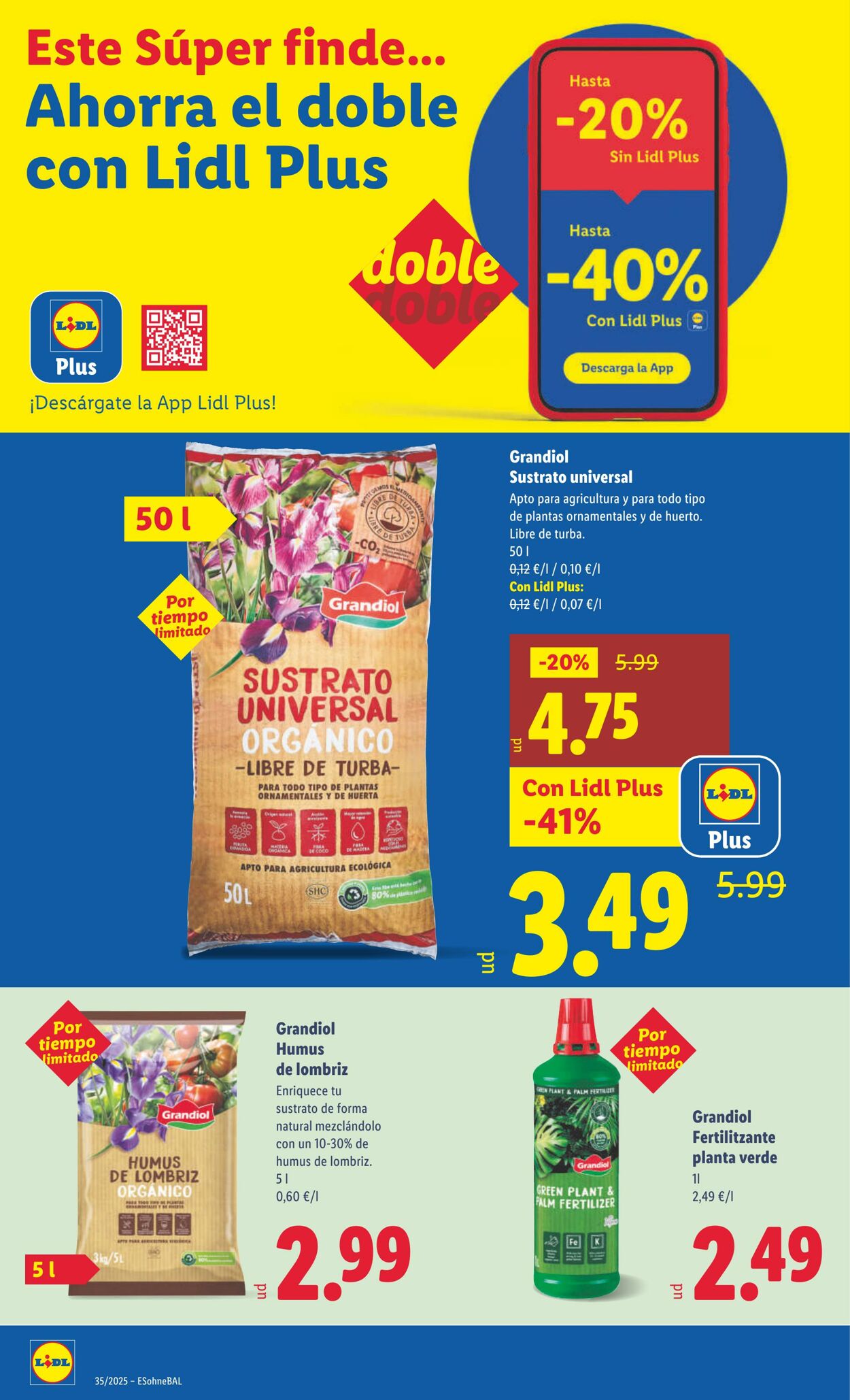Folleto Lidl 25.08.2025 - 31.08.2025