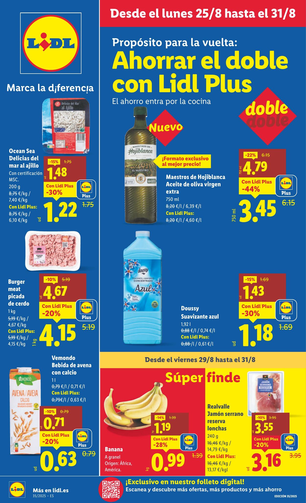 Folleto Lidl 25.08.2025 - 31.08.2025