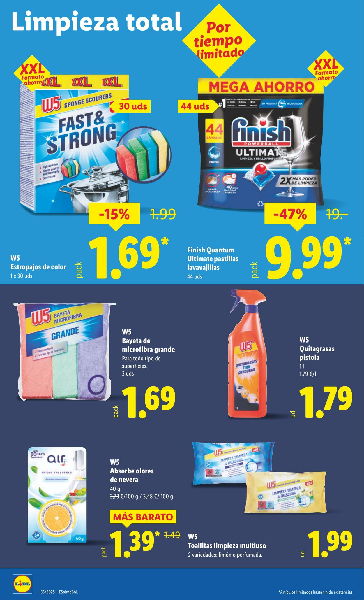 Folleto Lidl 25.08.2025 - 31.08.2025