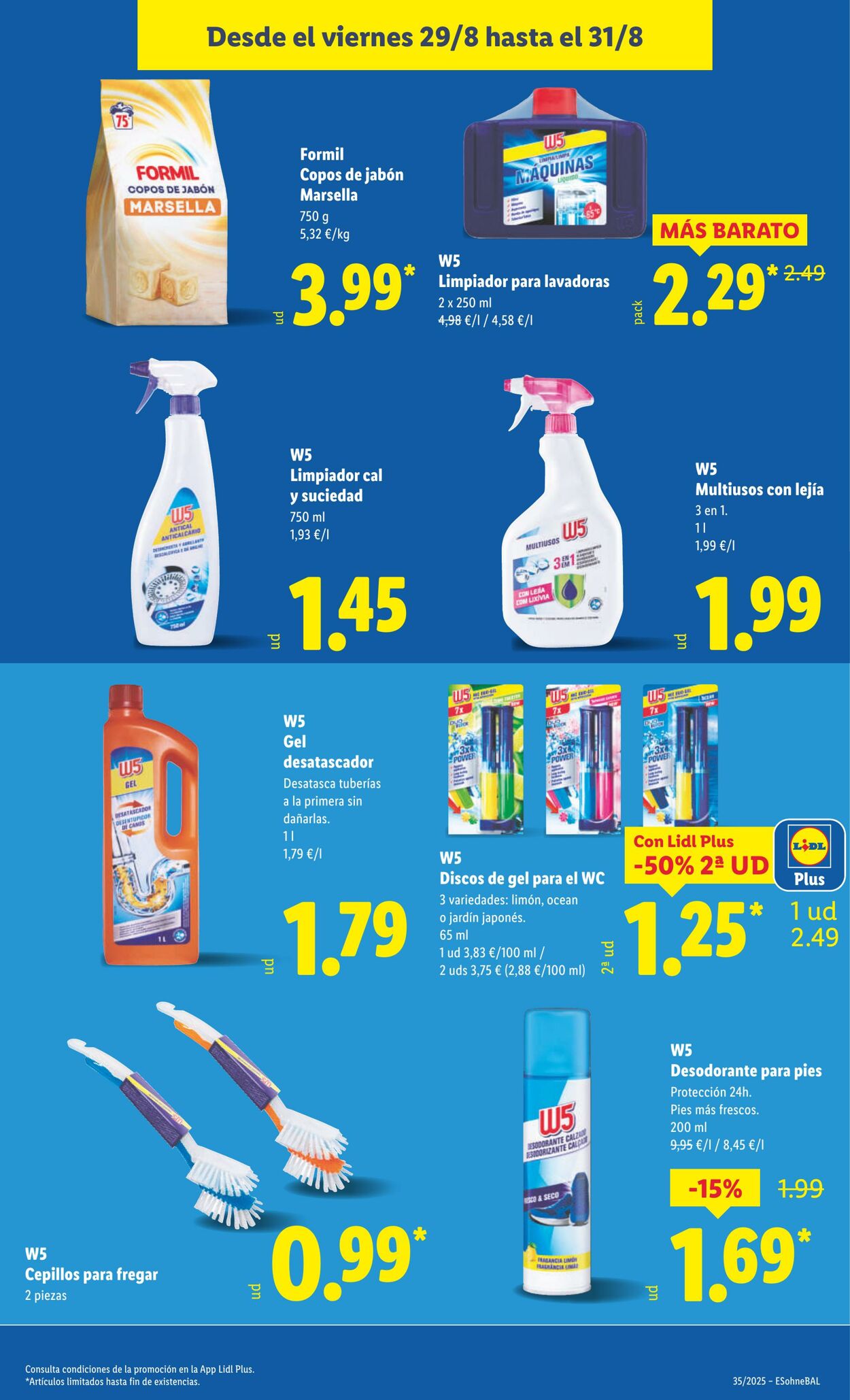 Folleto Lidl 25.08.2025 - 31.08.2025