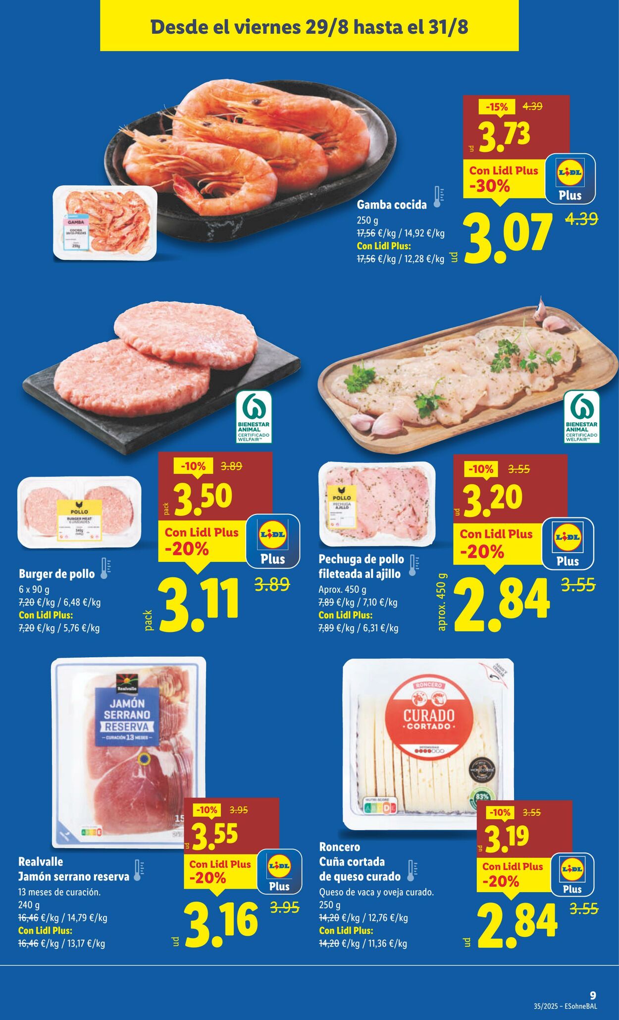 Folleto Lidl 25.08.2025 - 31.08.2025