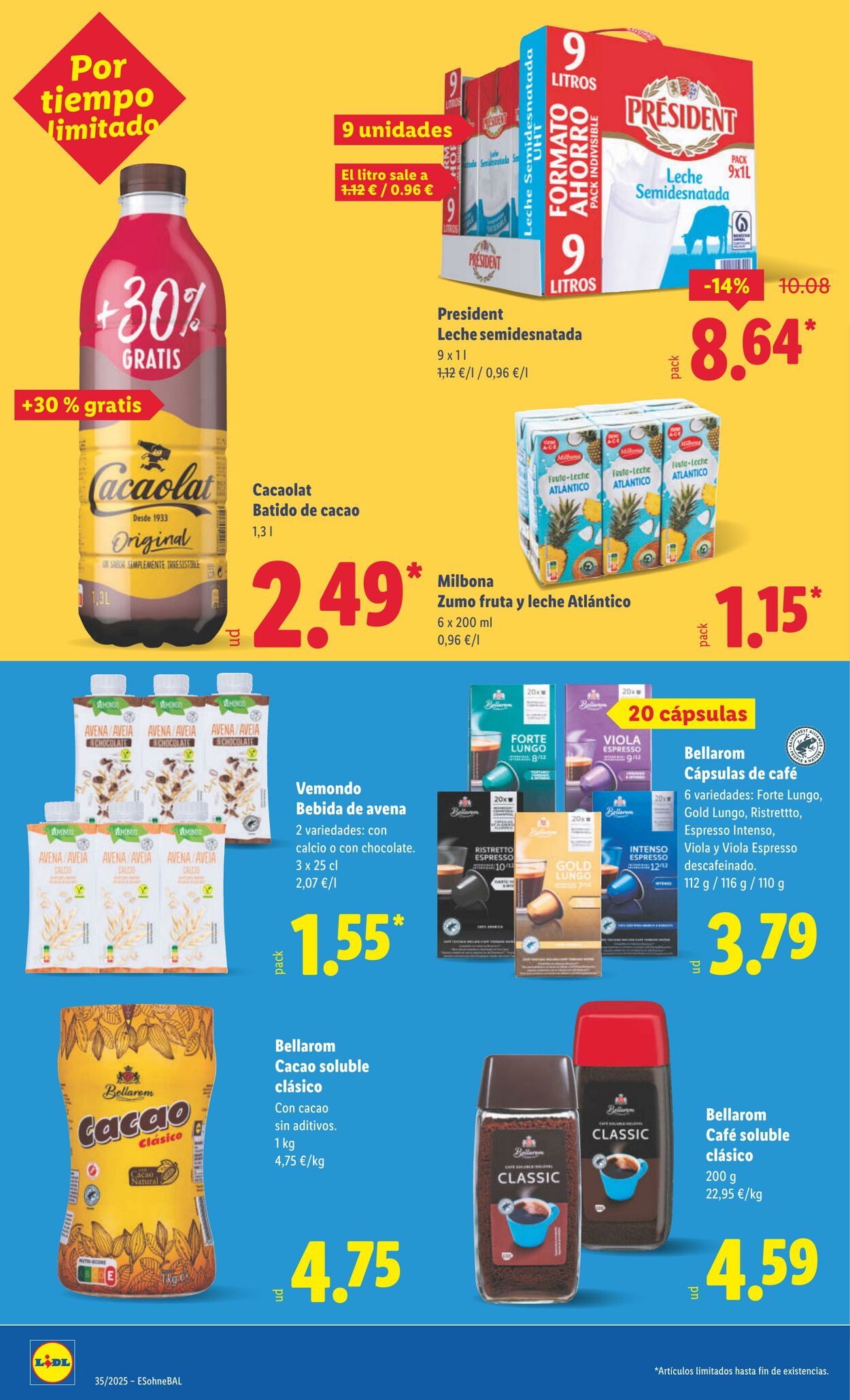 Folleto Lidl 25.08.2025 - 31.08.2025