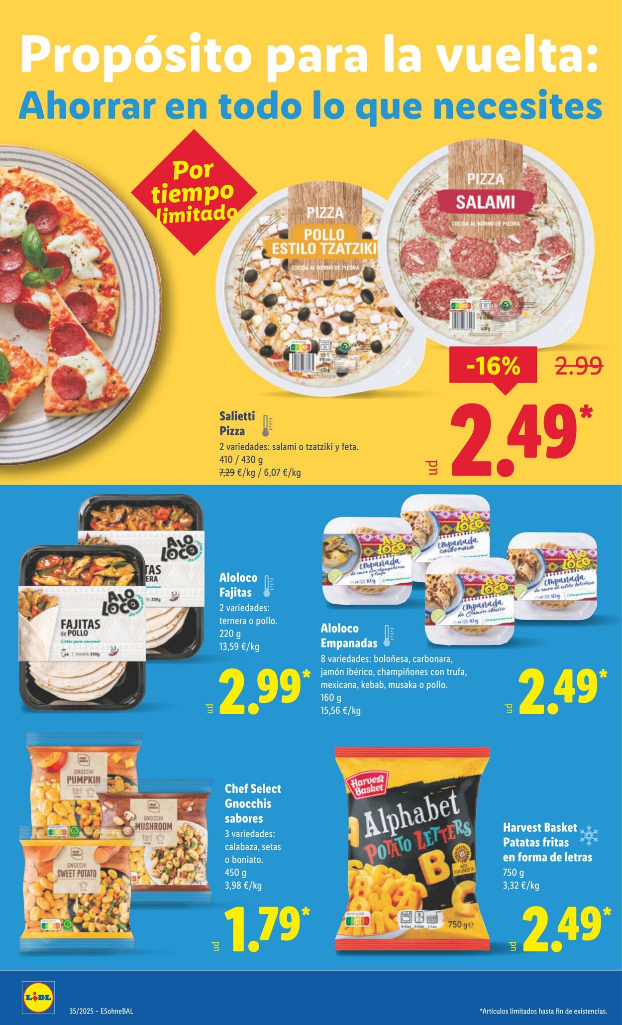 Folleto Lidl 25.08.2025 - 31.08.2025