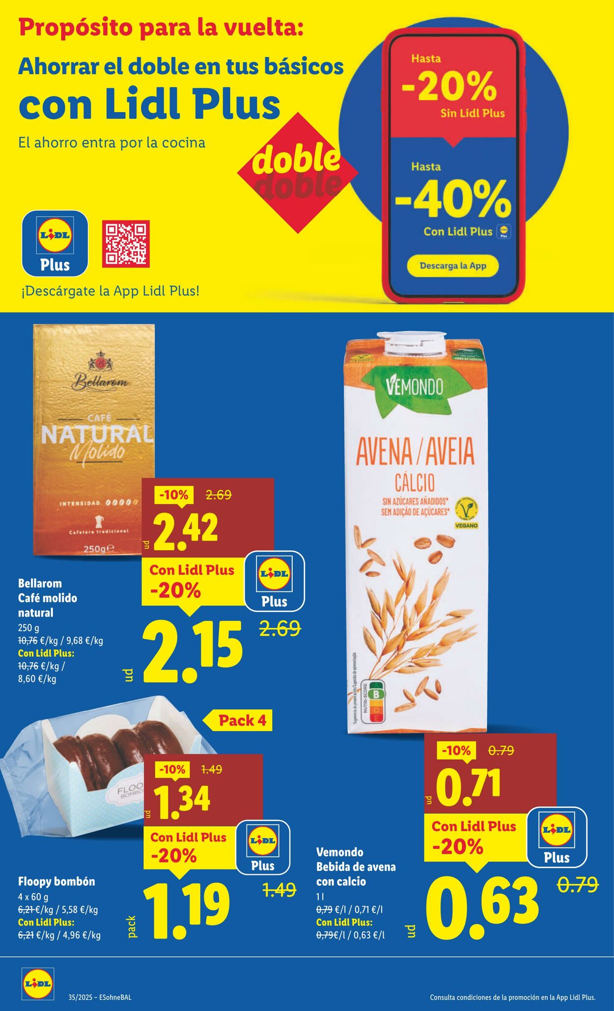 Folleto Lidl 25.08.2025 - 31.08.2025