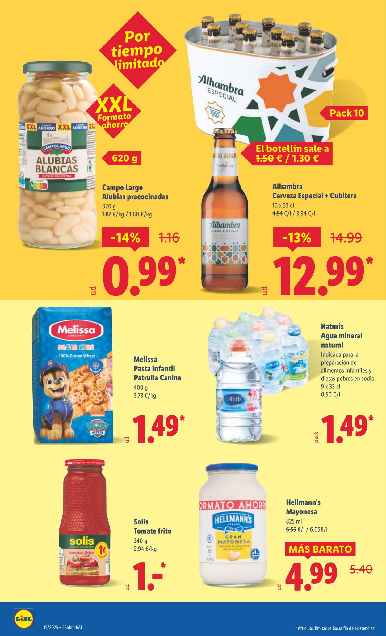 Folleto Lidl 25.08.2025 - 31.08.2025
