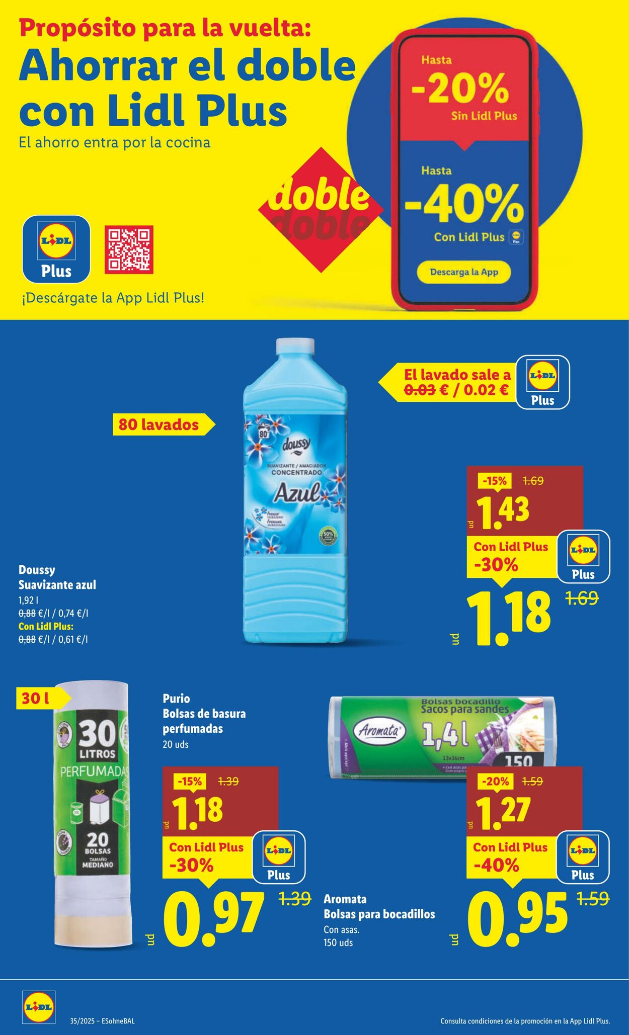 Folleto Lidl 25.08.2025 - 31.08.2025