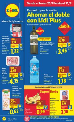 Folleto Lidl 25.08.2025 - 31.08.2025