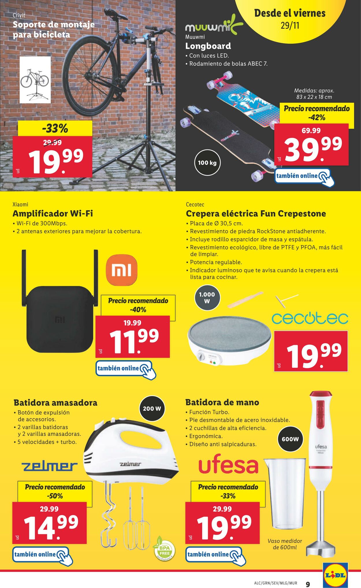 Folleto Lidl 25.11.2024 - 01.12.2024