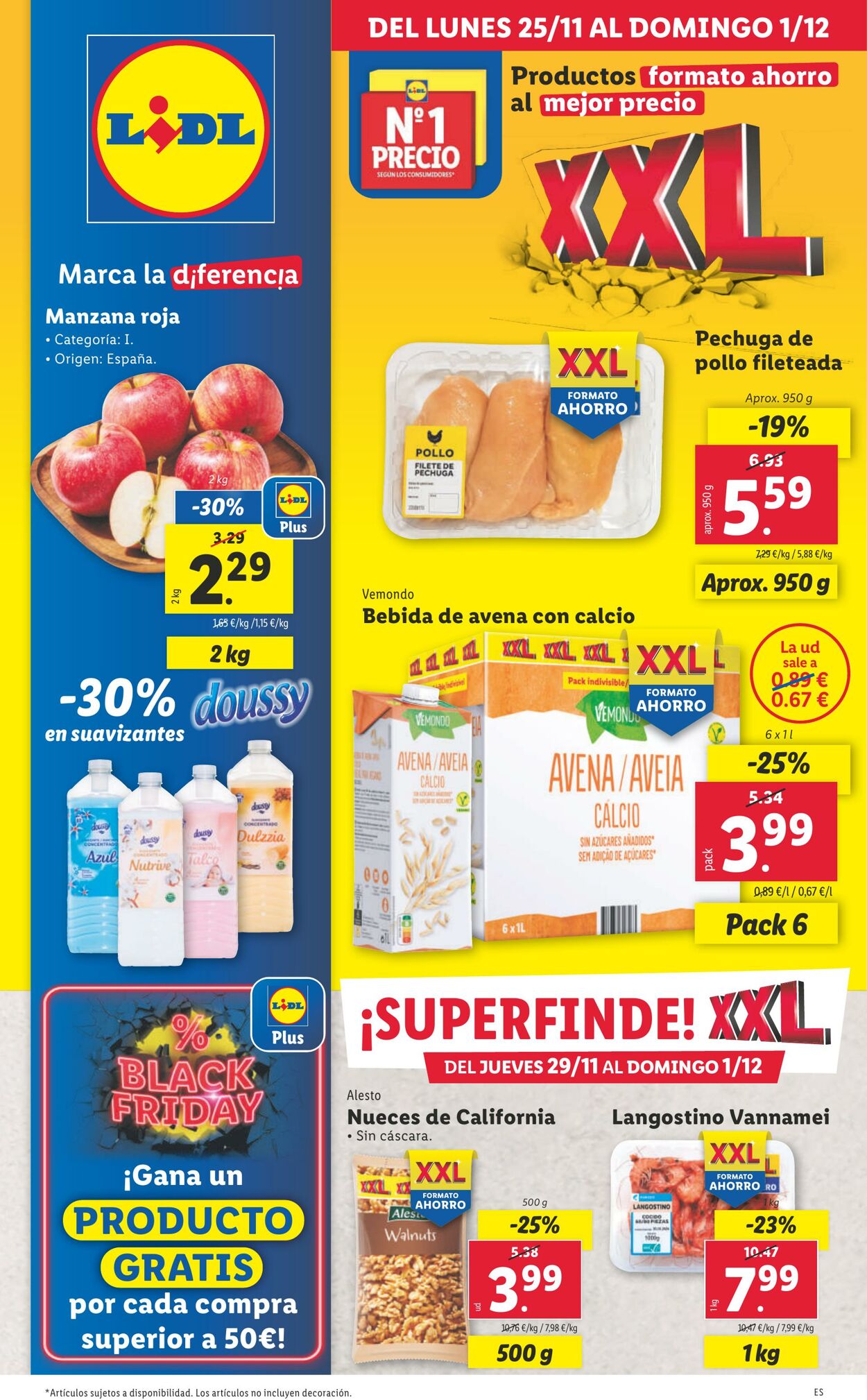 Folleto Lidl - 25/11/24 - 1/11/24 25 nov., 2024 - 1 dic., 2024