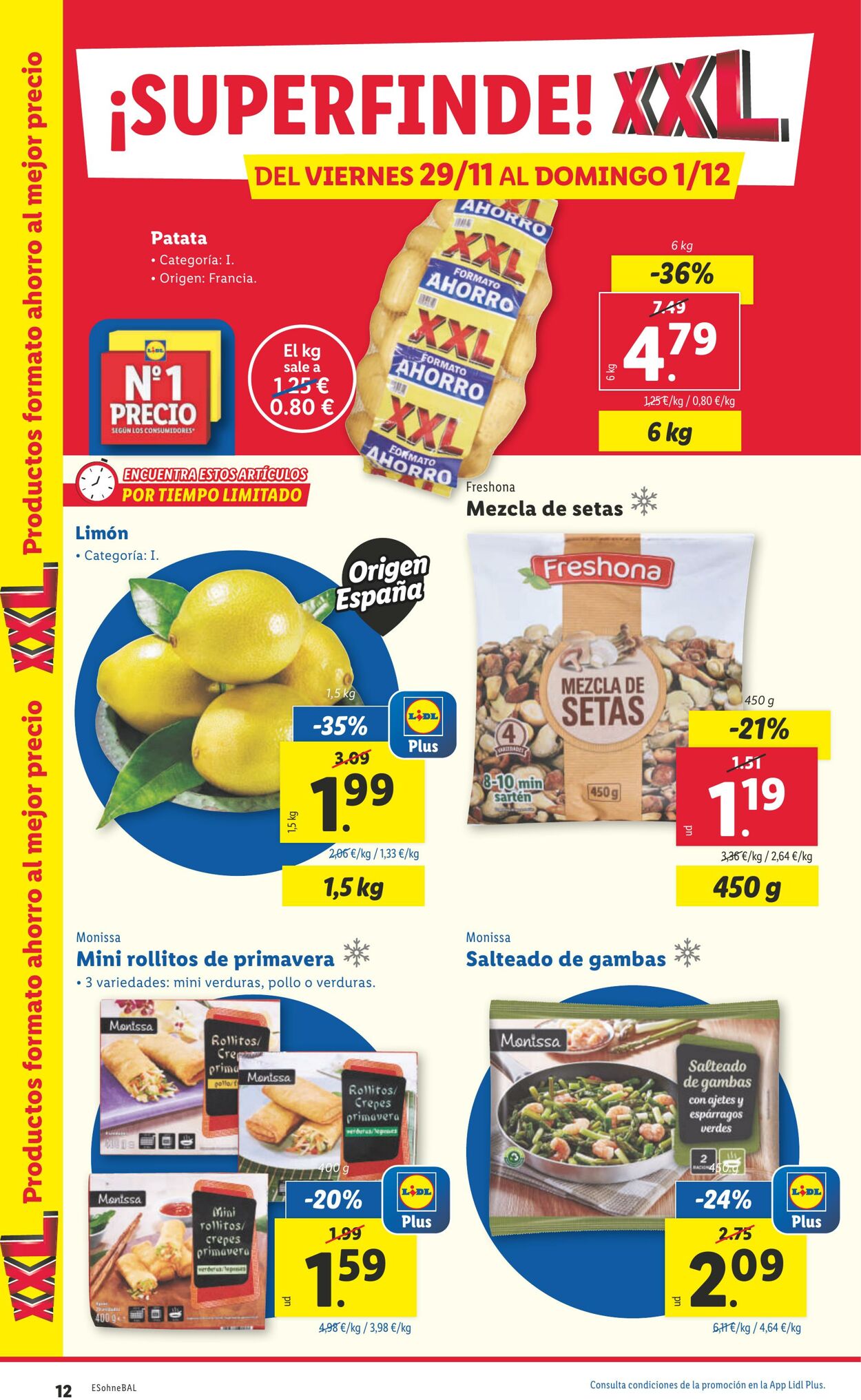 Folleto Lidl 25.11.2024 - 01.12.2024