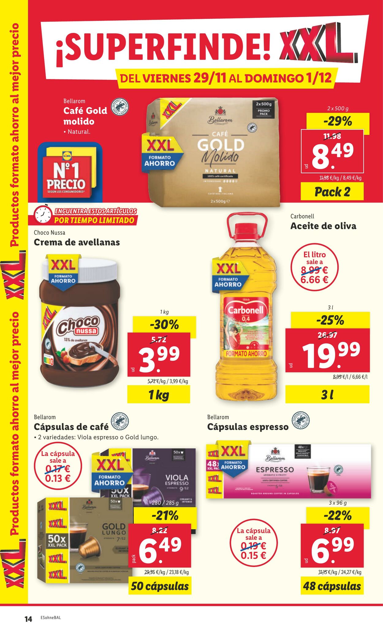 Folleto Lidl 25.11.2024 - 01.12.2024