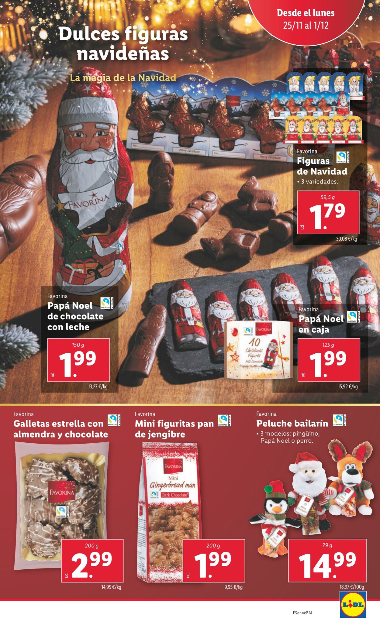 Folleto Lidl 25.11.2024 - 01.12.2024