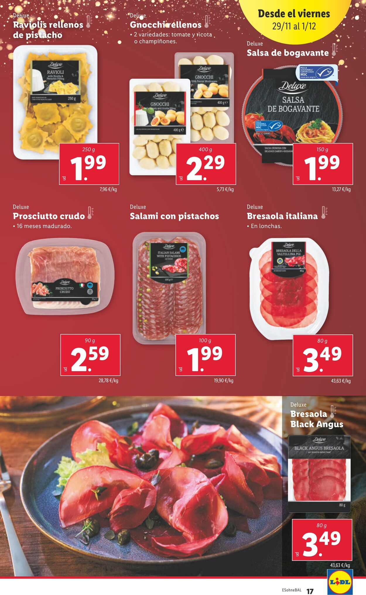 Folleto Lidl 25.11.2024 - 01.12.2024