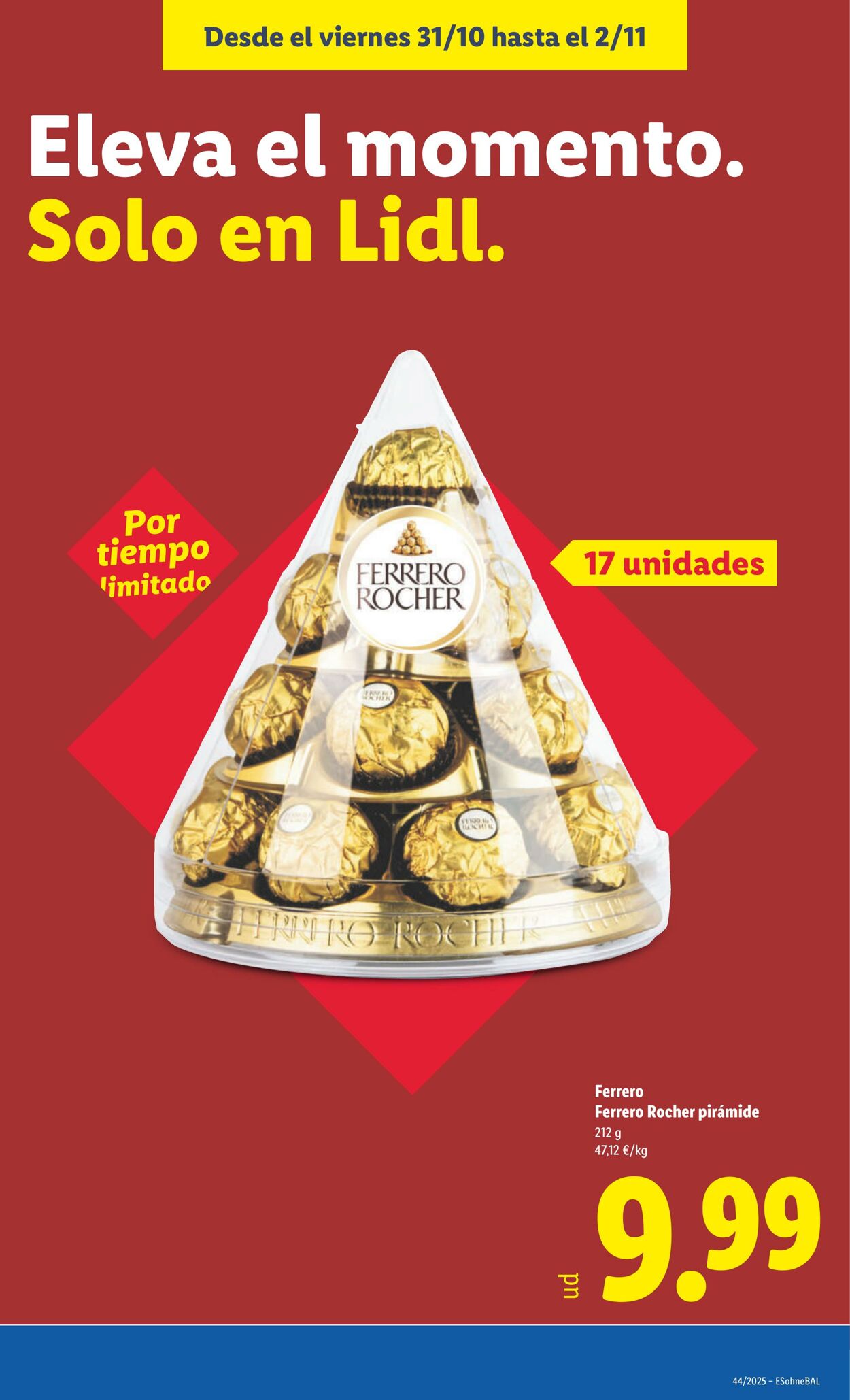 Folleto Lidl 27.10.2025 - 02.11.2025