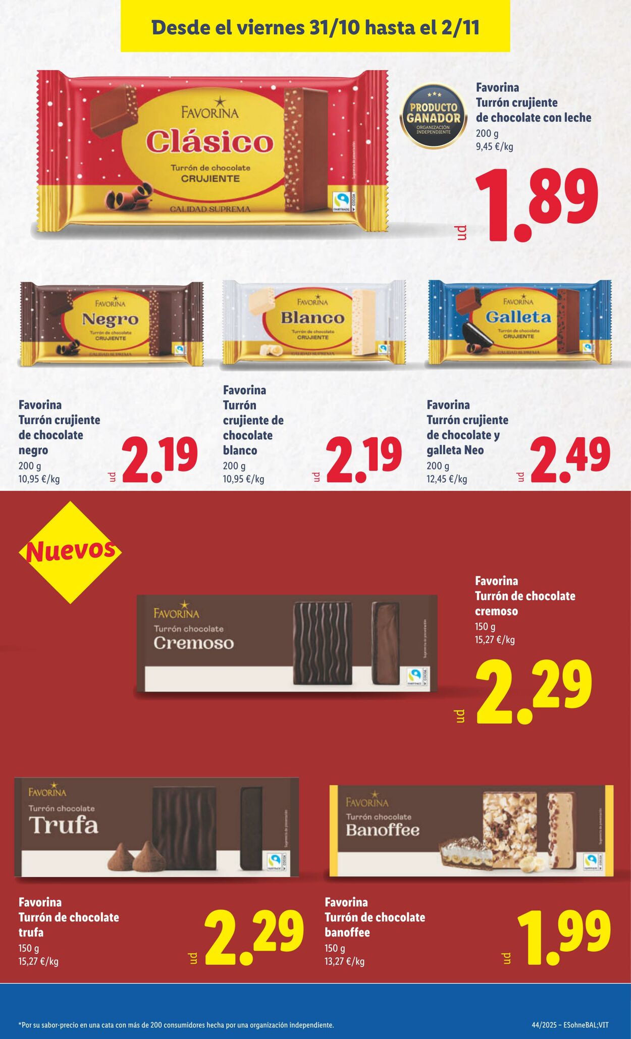 Folleto Lidl 27.10.2025 - 02.11.2025