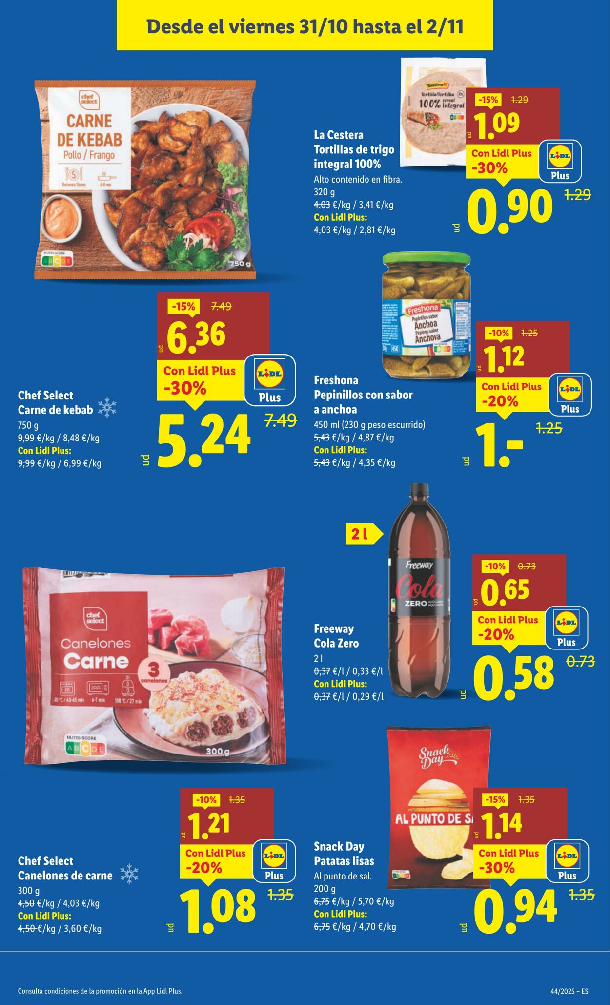Folleto Lidl 27.10.2025 - 02.11.2025
