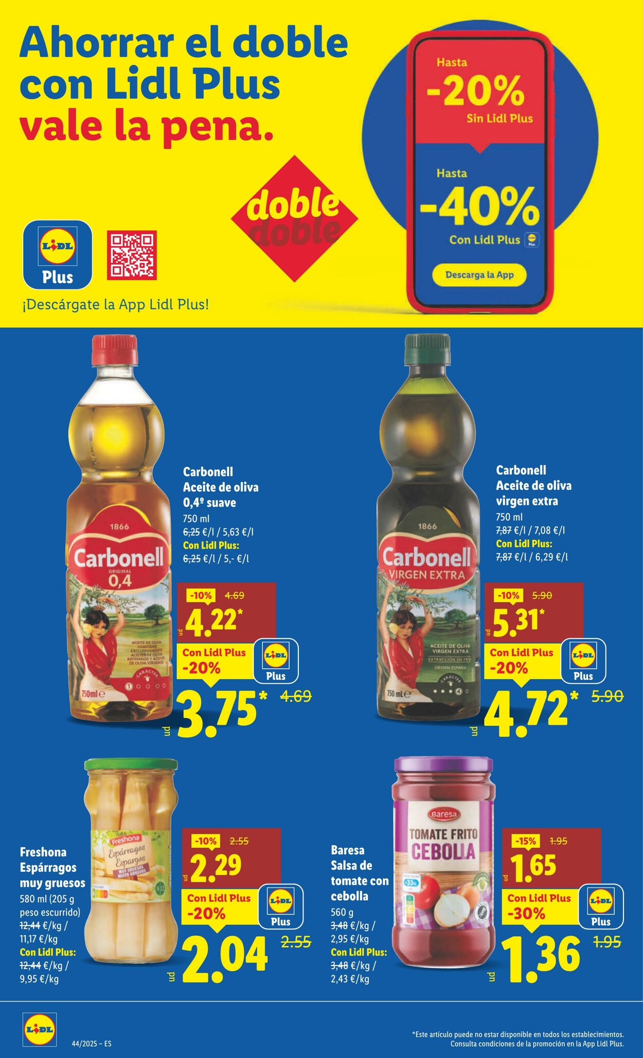 Folleto Lidl 27.10.2025 - 02.11.2025