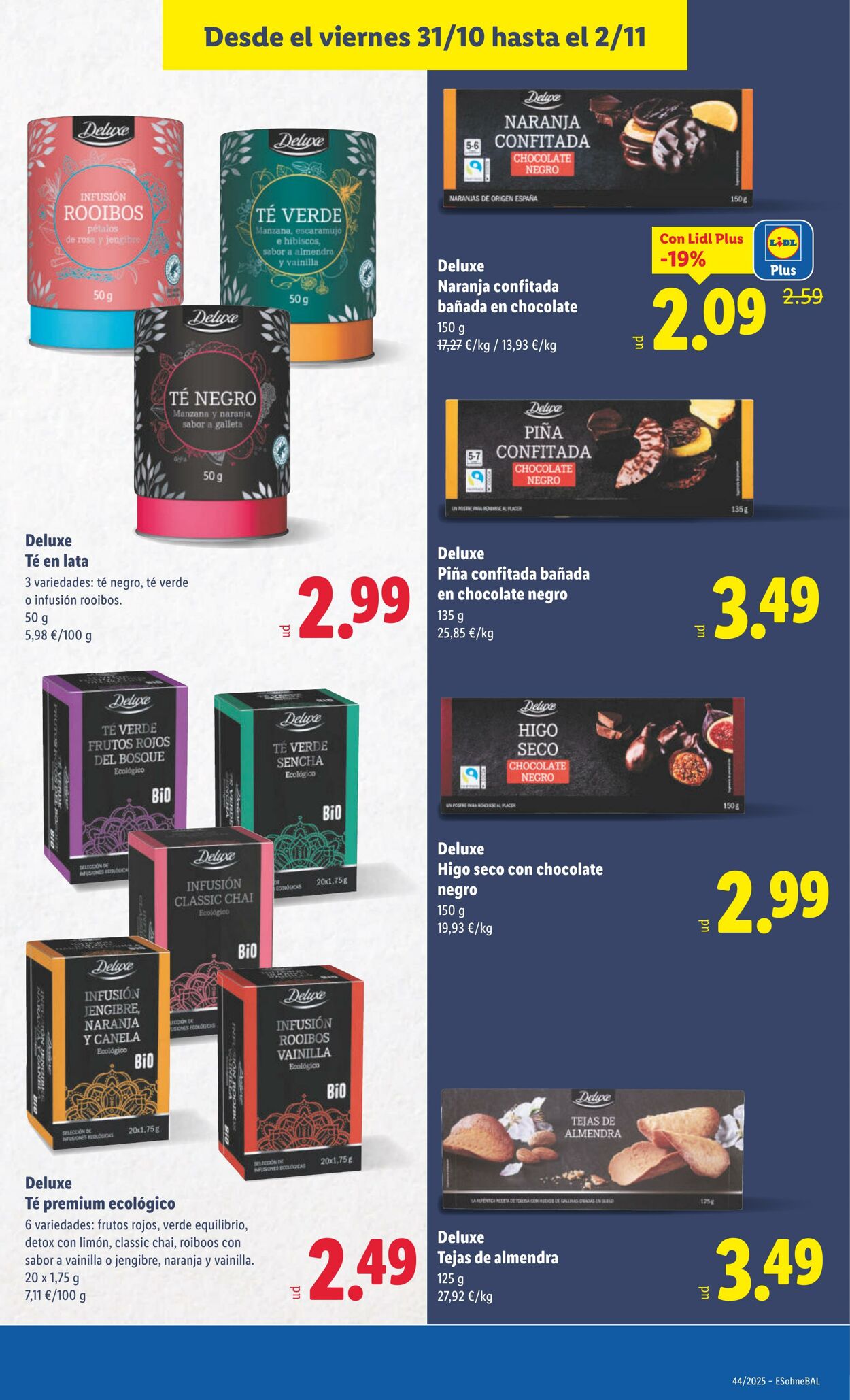 Folleto Lidl 27.10.2025 - 02.11.2025