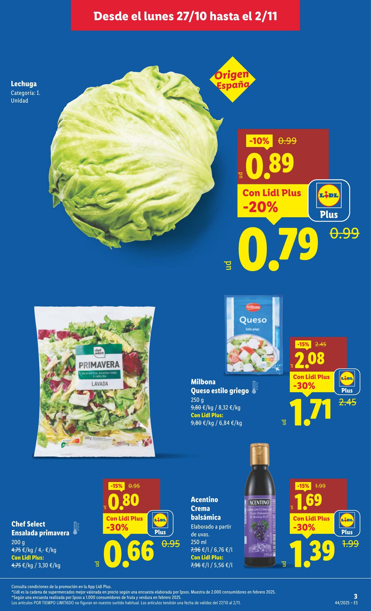 Folleto Lidl 27.10.2025 - 02.11.2025