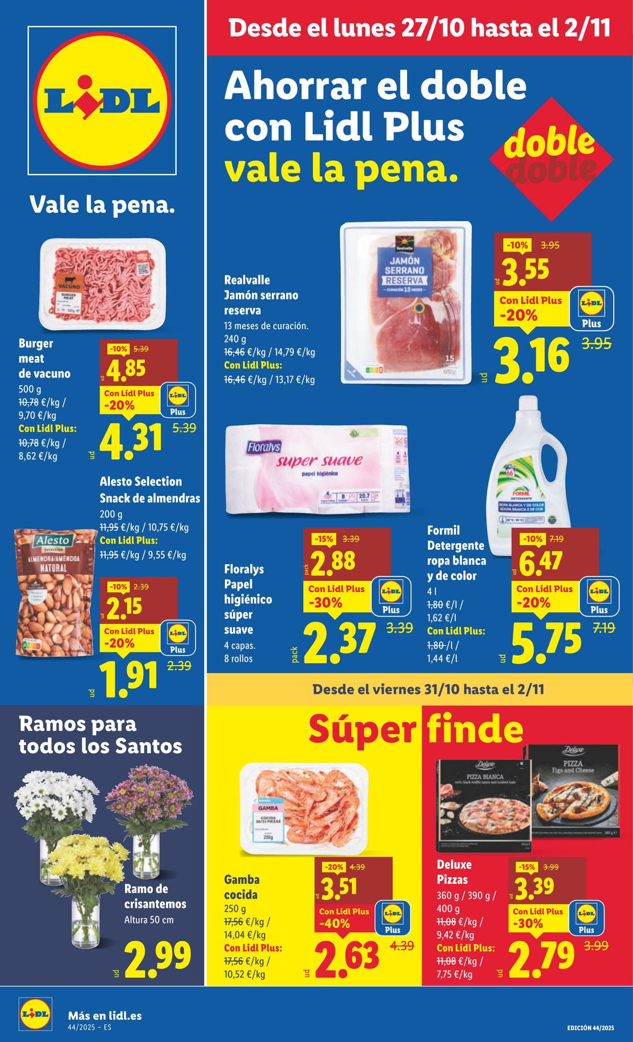 Folleto Lidl 27.10.2025 - 02.11.2025