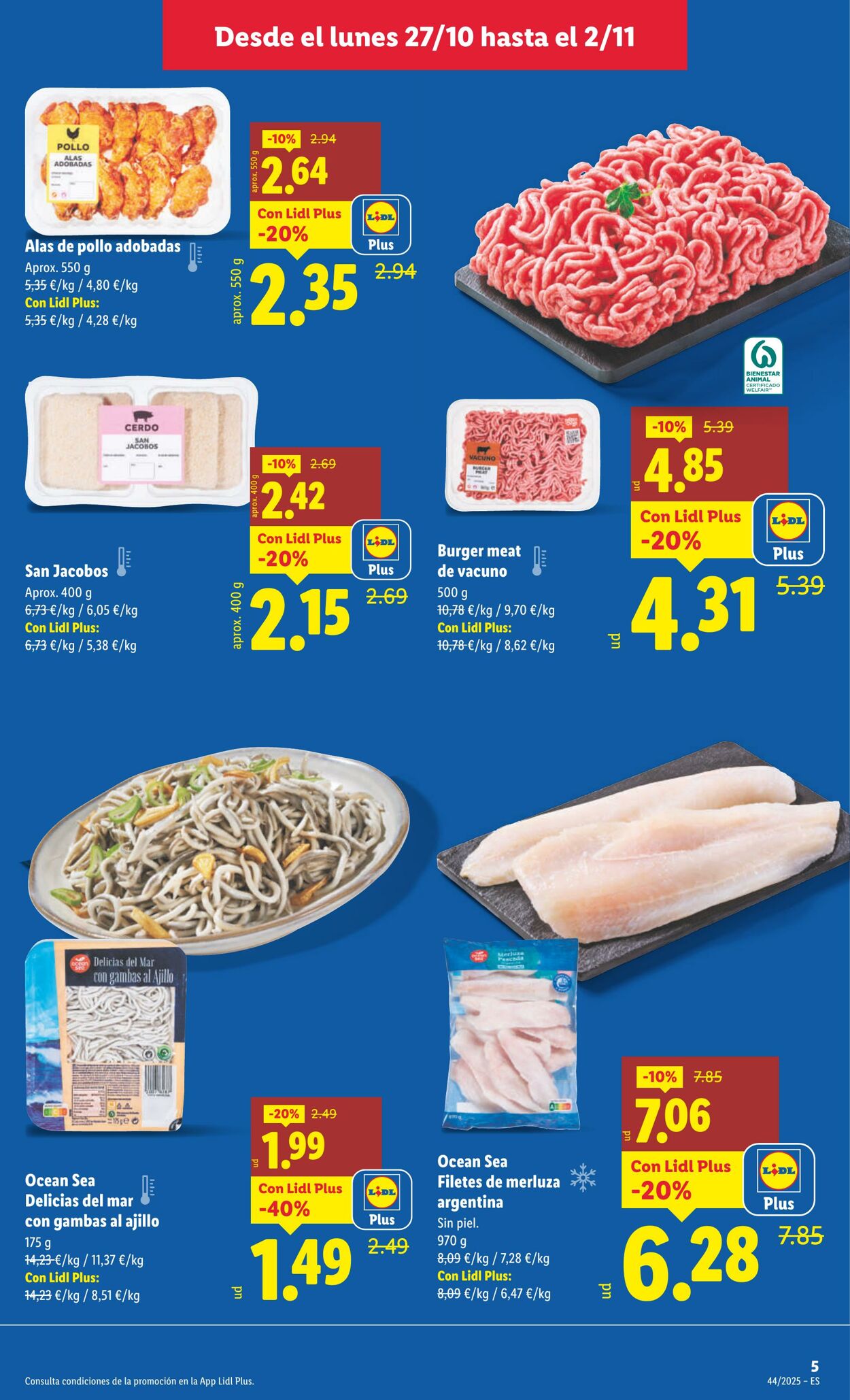 Folleto Lidl 27.10.2025 - 02.11.2025
