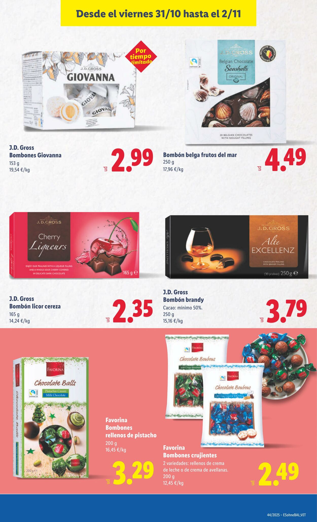 Folleto Lidl 27.10.2025 - 02.11.2025