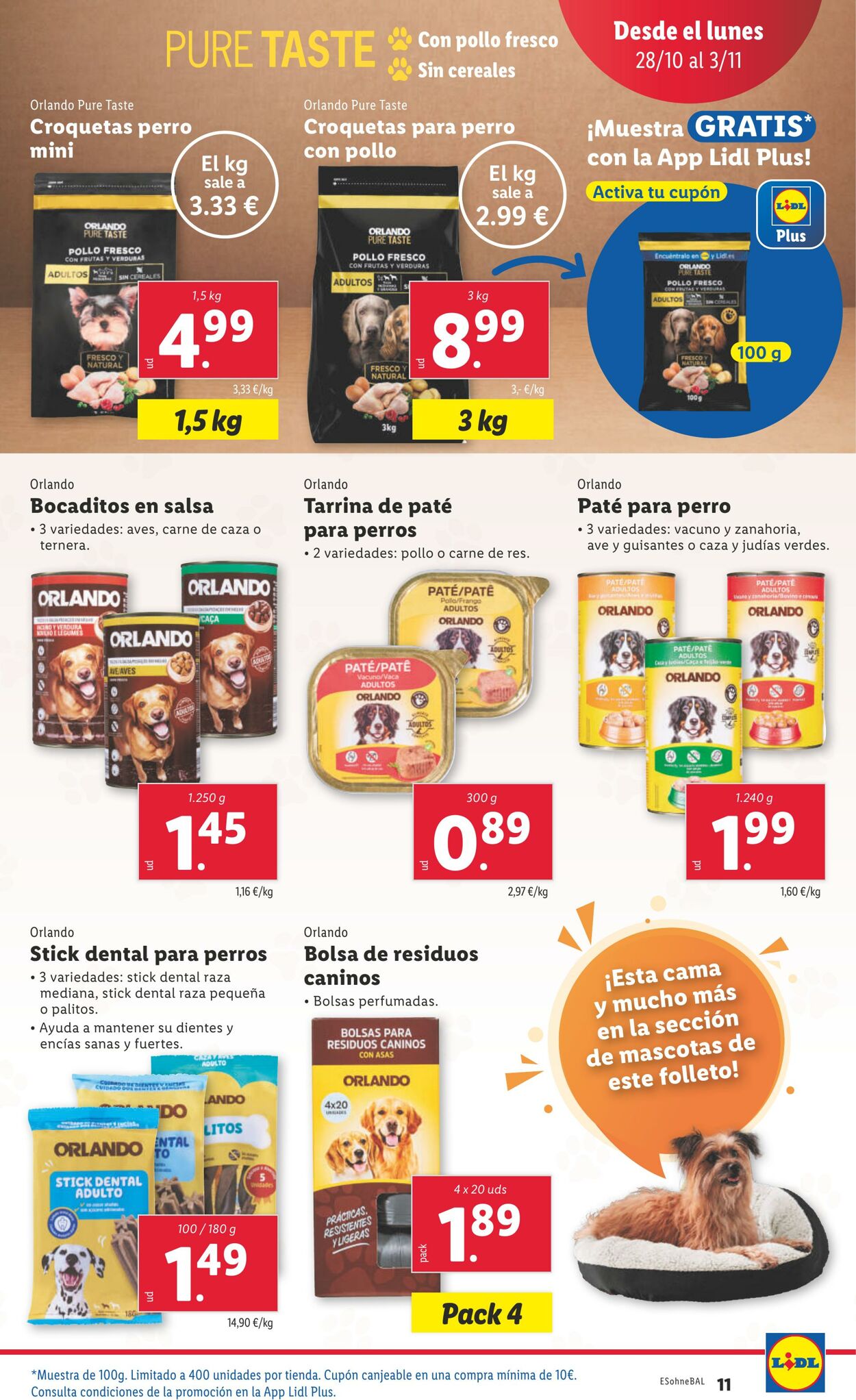 Folleto Lidl 28.10.2024 - 03.11.2024