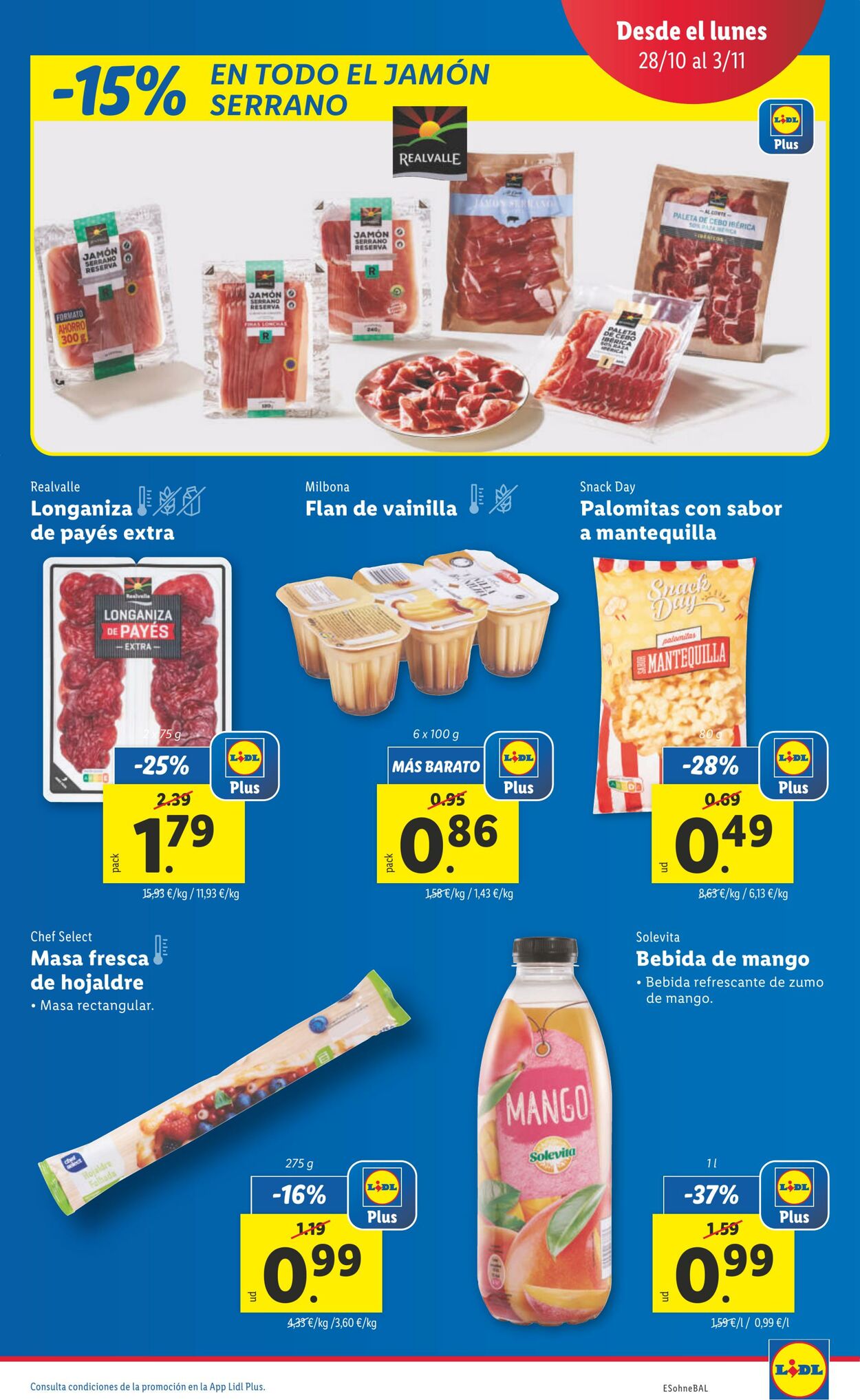 Folleto Lidl 28.10.2024 - 03.11.2024