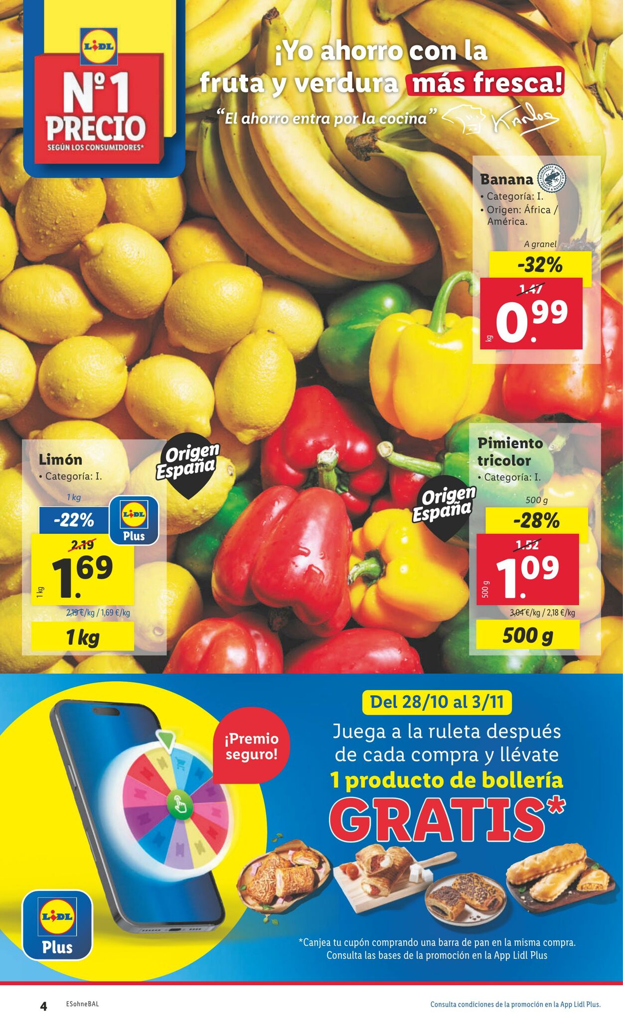 Folleto Lidl 28.10.2024 - 03.11.2024