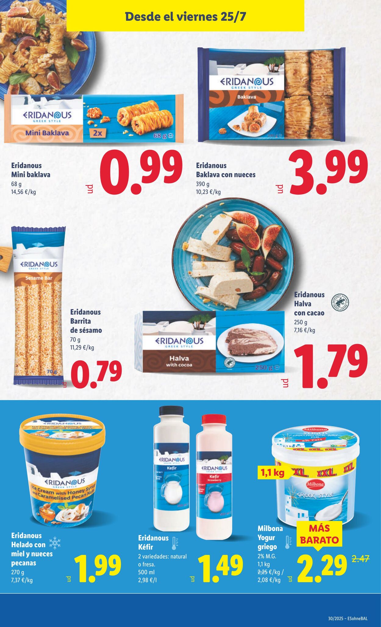 Folleto Lidl 28.07.2025 - 03.08.2025