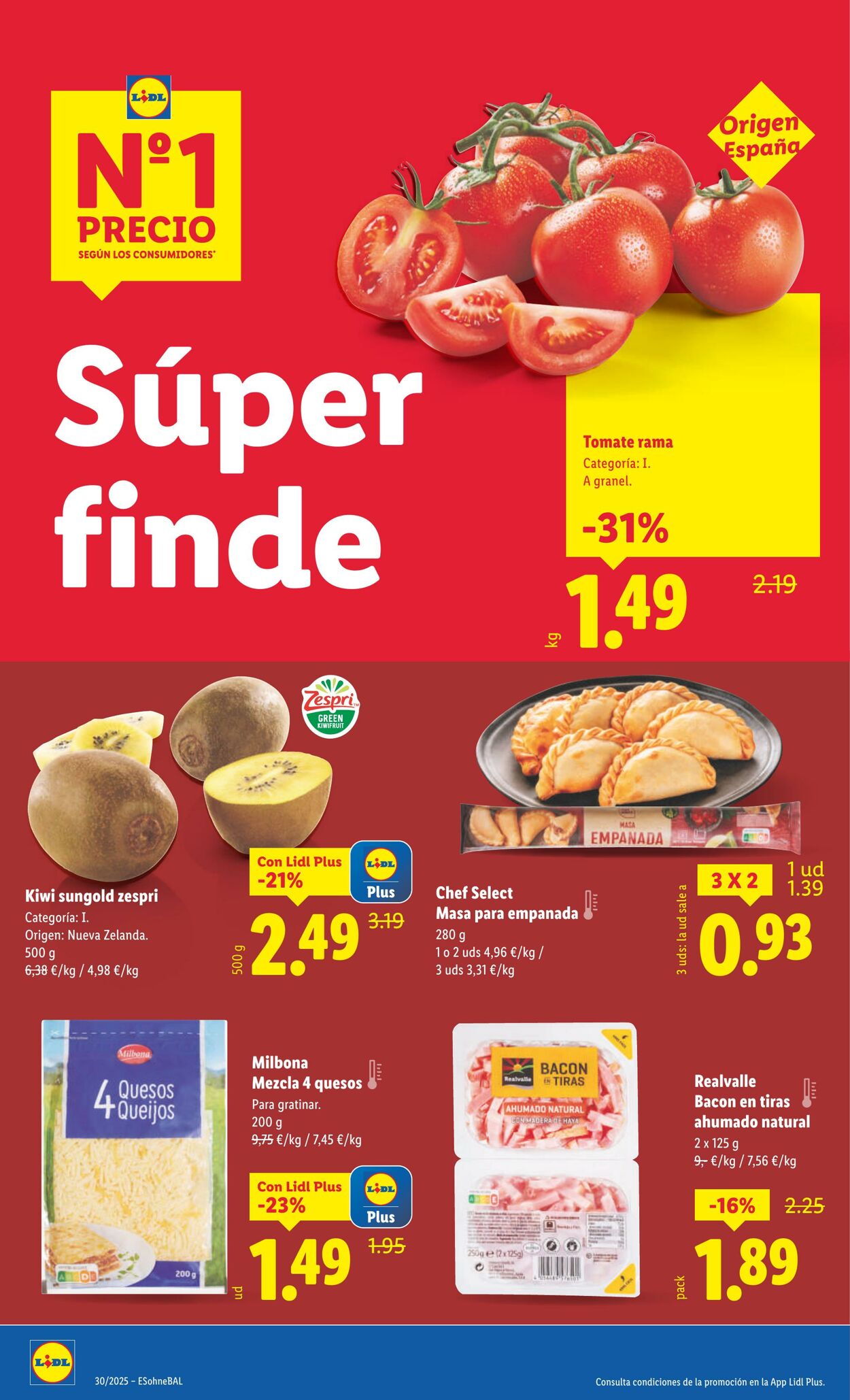 Folleto Lidl 28.07.2025 - 03.08.2025
