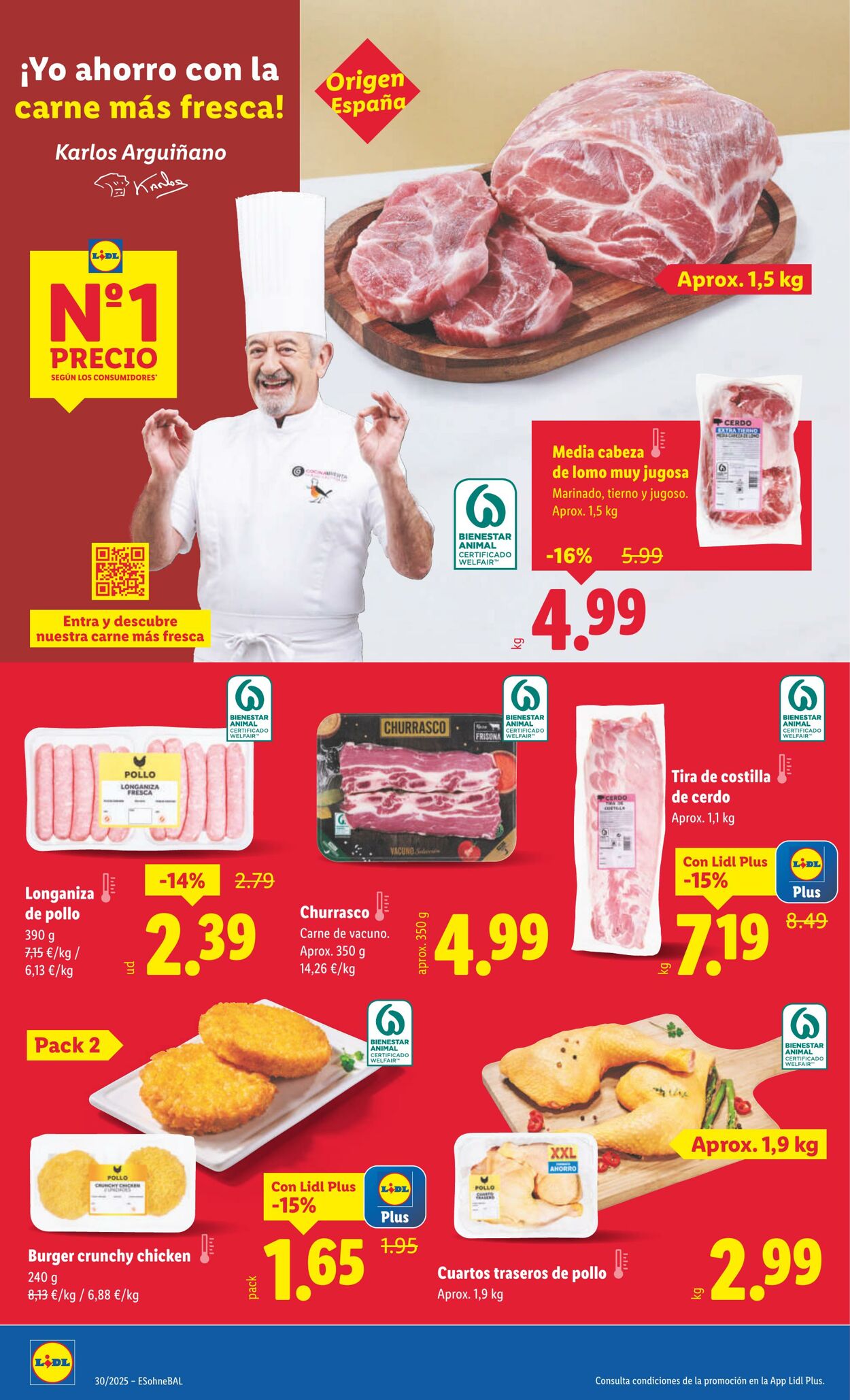 Folleto Lidl 28.07.2025 - 03.08.2025