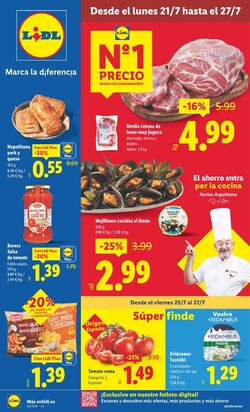 Folleto Lidl 28.07.2025 - 03.08.2025