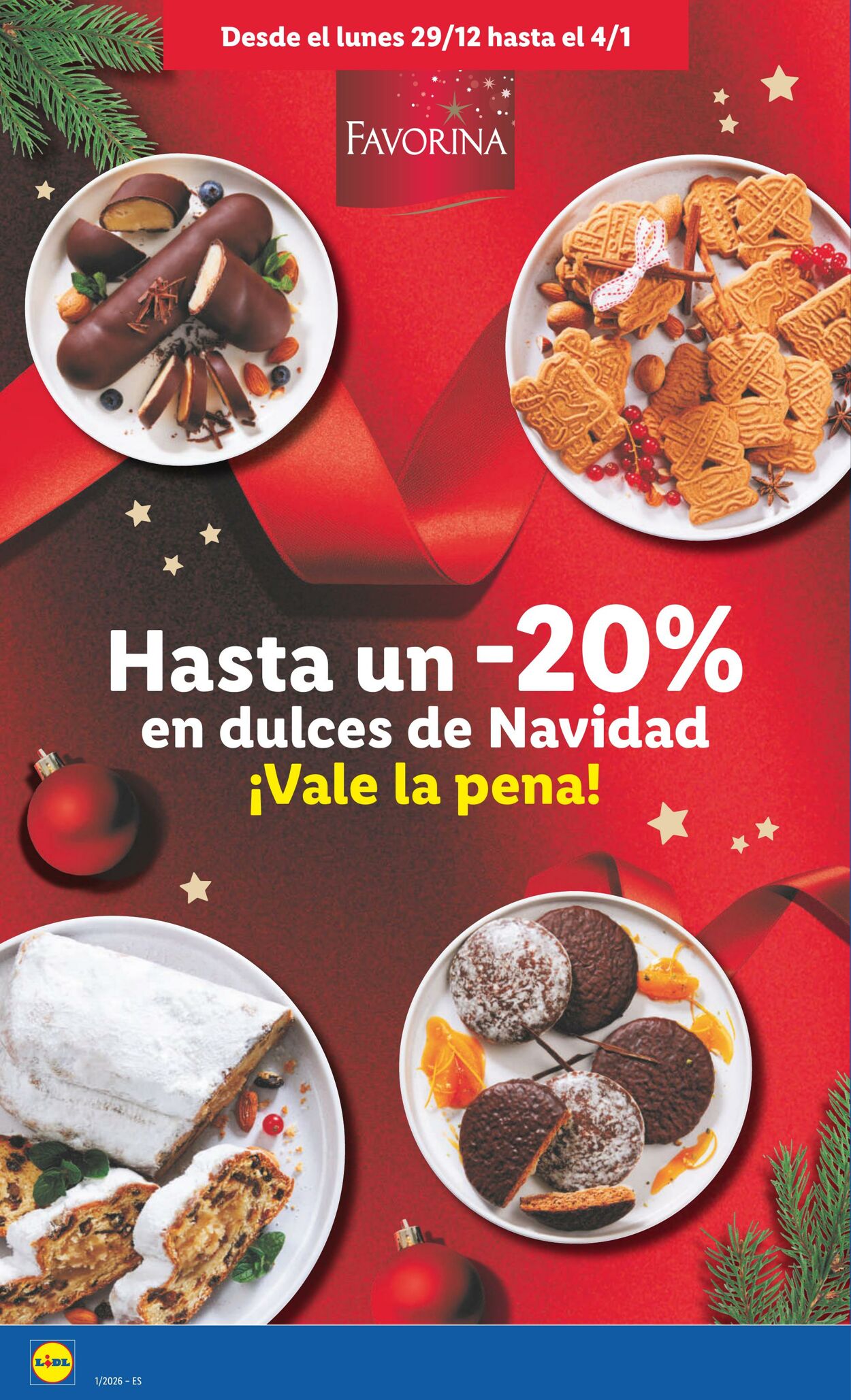 Folleto Lidl 29.12.2025 - 04.01.2026