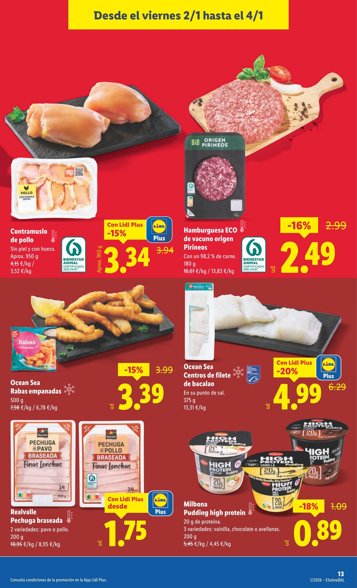 Folleto Lidl 29.12.2025 - 04.01.2026