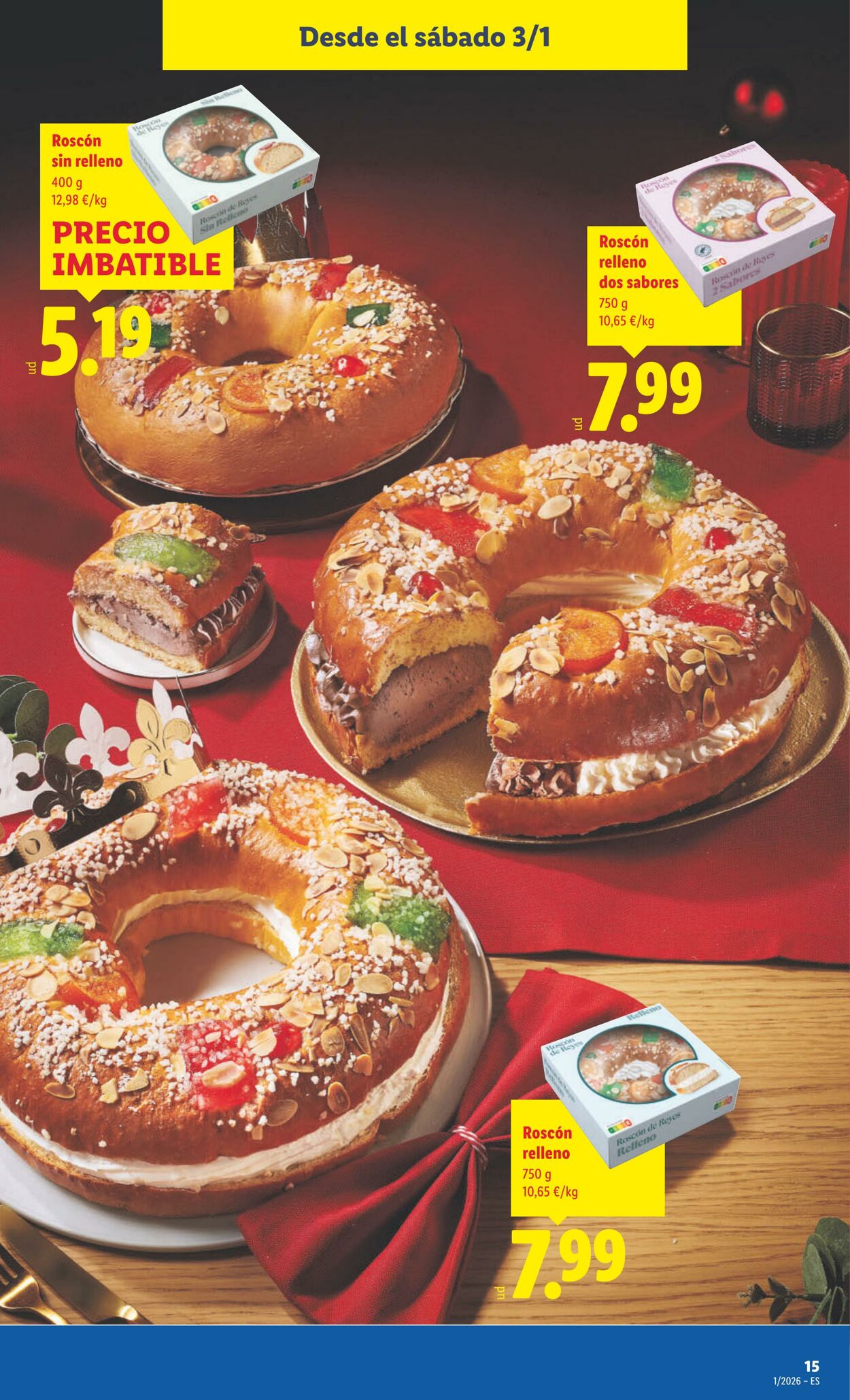 Folleto Lidl 29.12.2025 - 04.01.2026