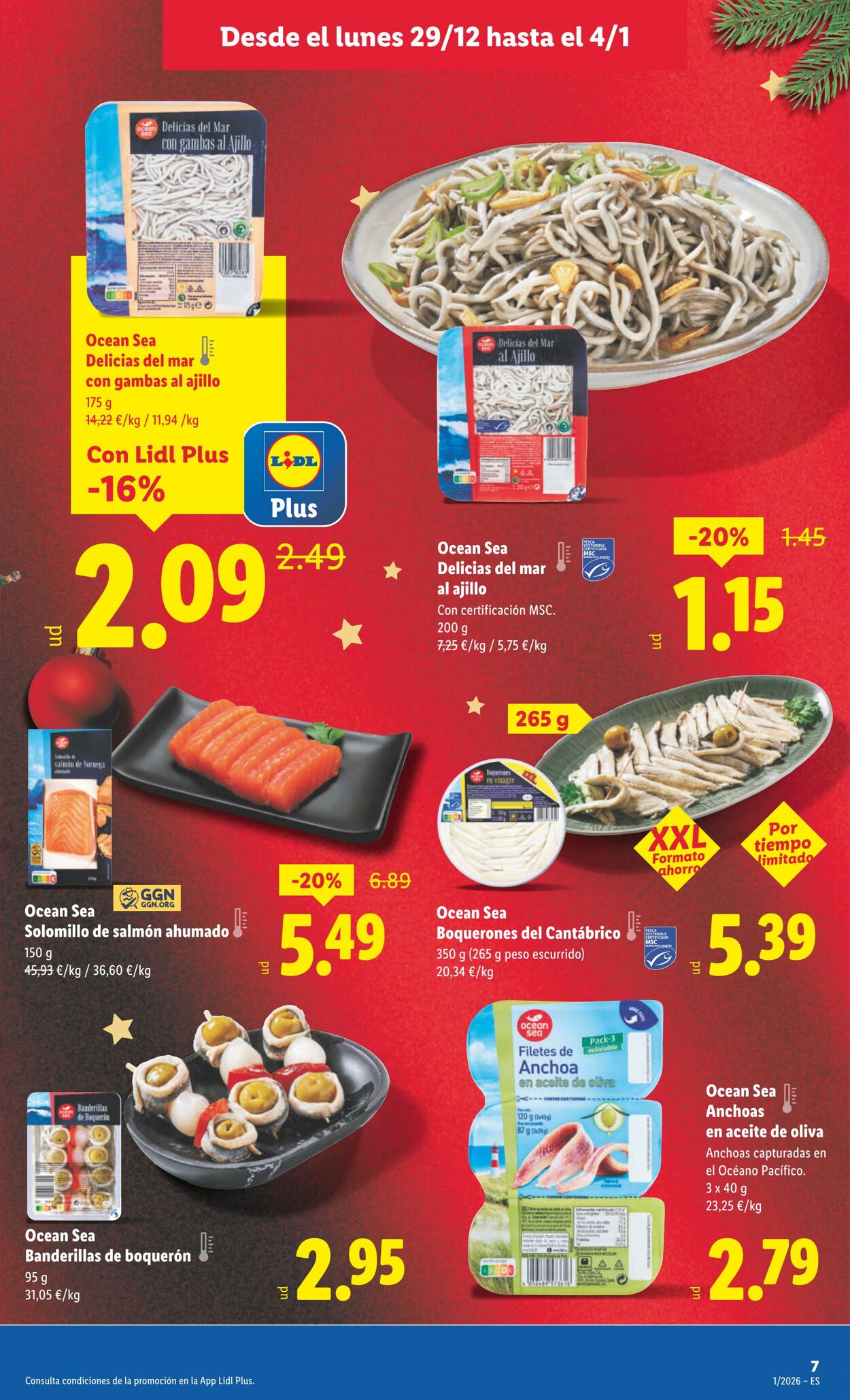 Folleto Lidl 29.12.2025 - 04.01.2026