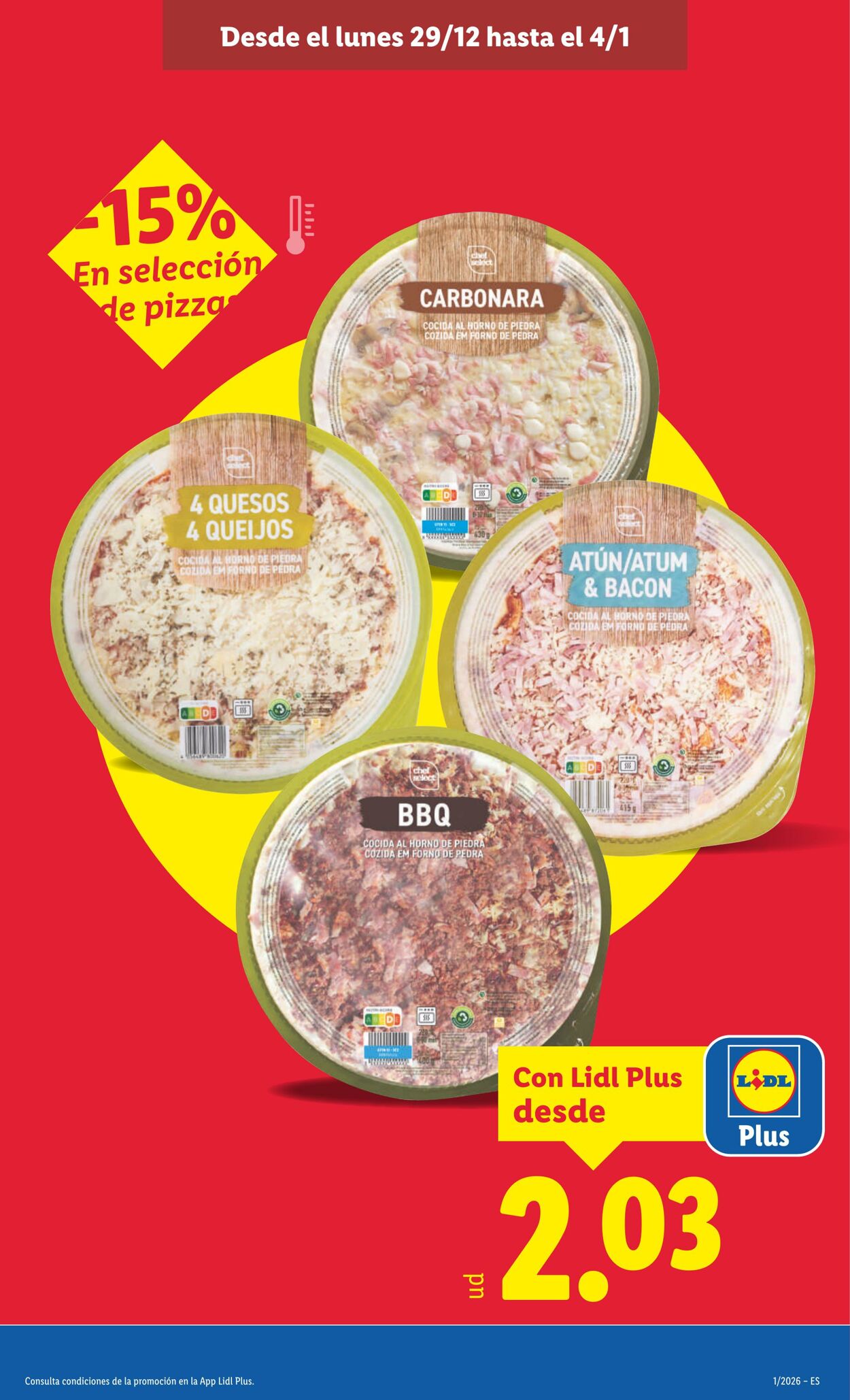 Folleto Lidl 29.12.2025 - 04.01.2026