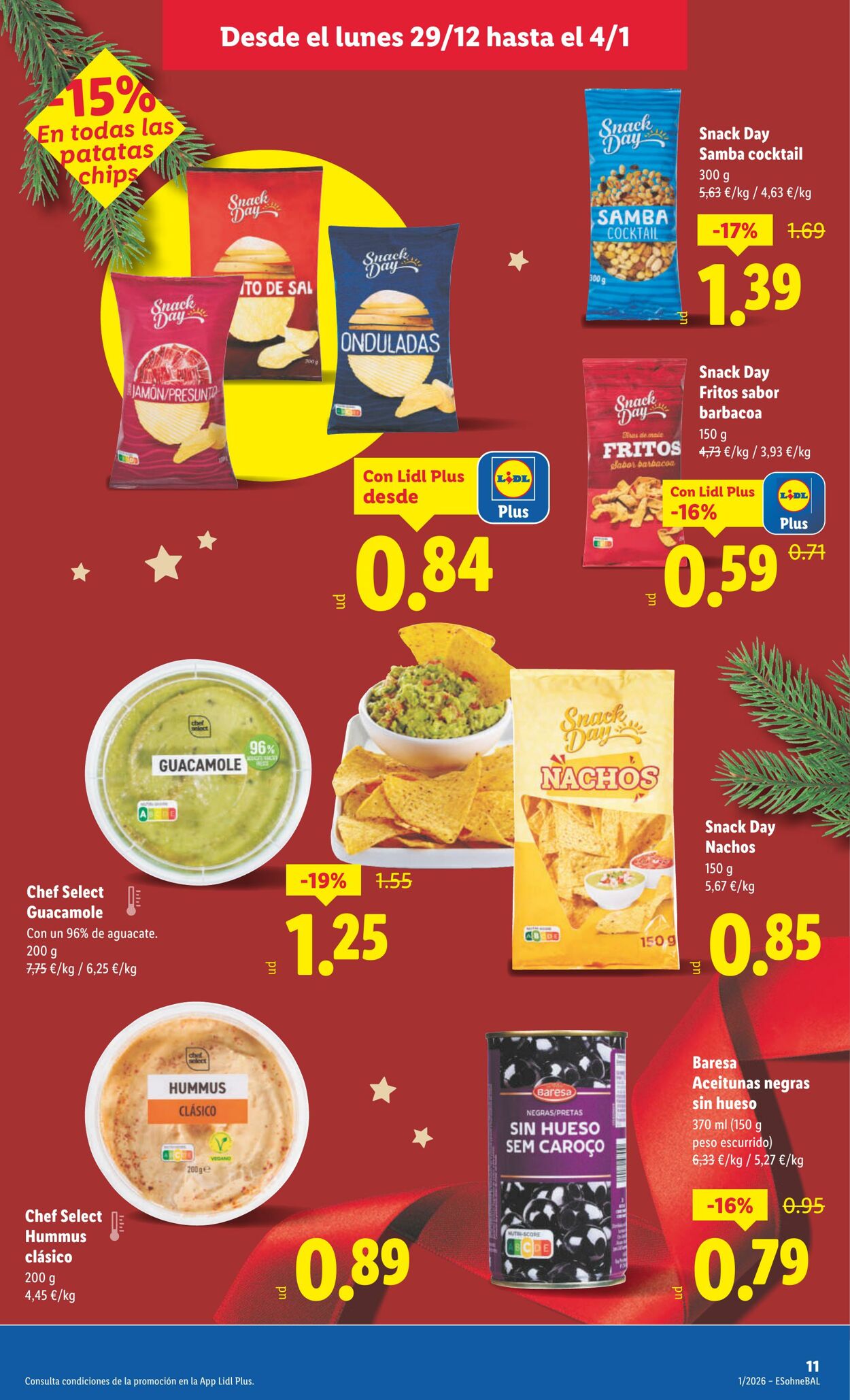 Folleto Lidl 29.12.2025 - 04.01.2026