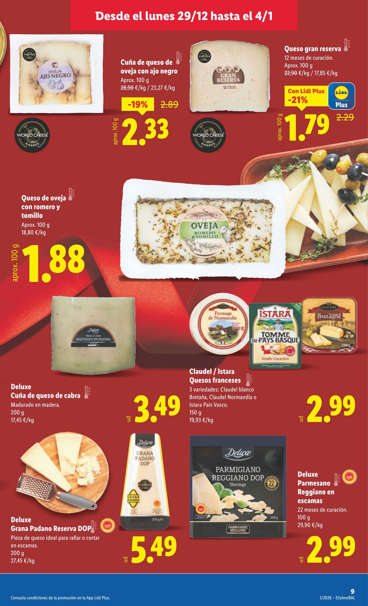 Folleto Lidl 29.12.2025 - 04.01.2026