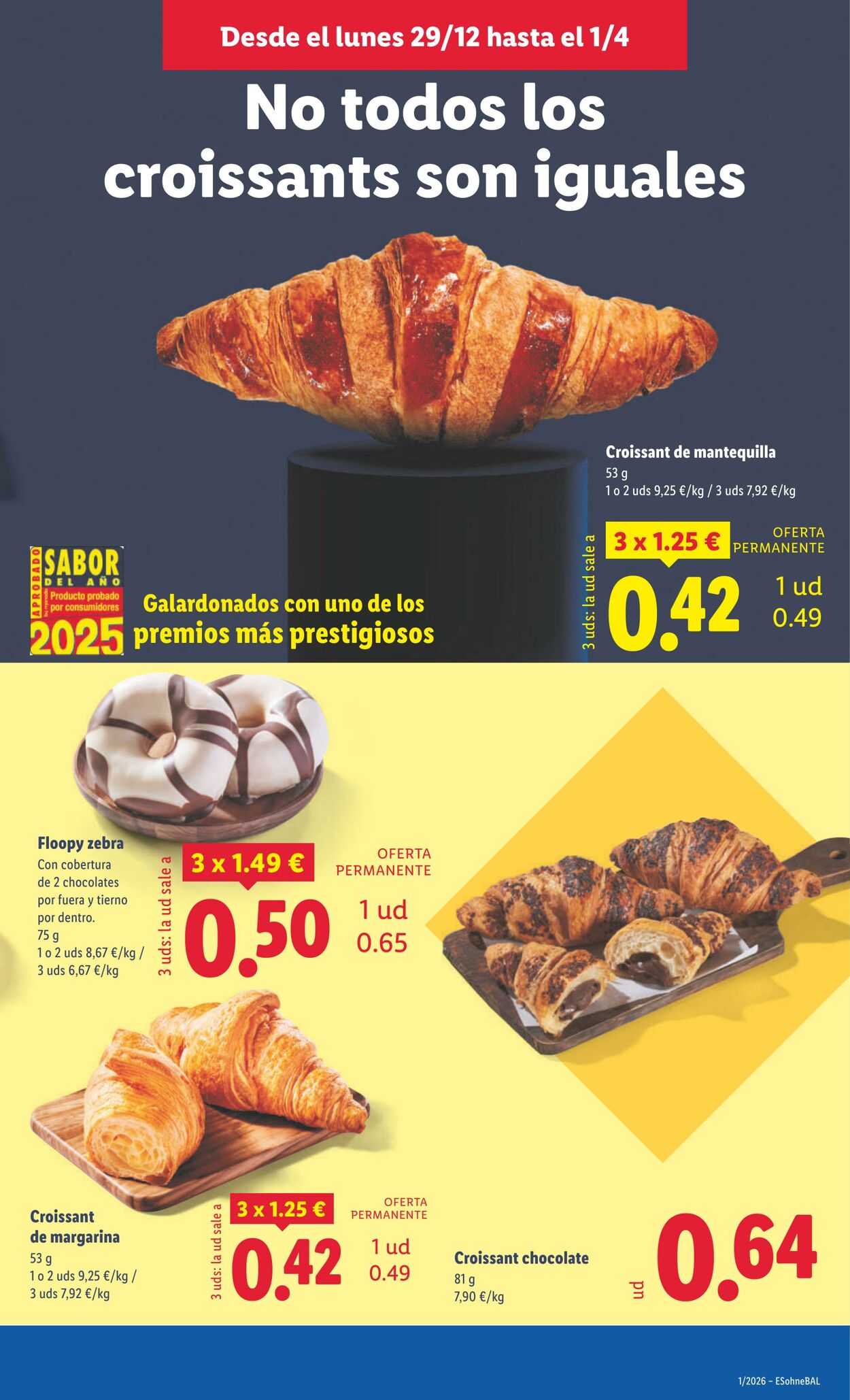 Folleto Lidl 29.12.2025 - 04.01.2026
