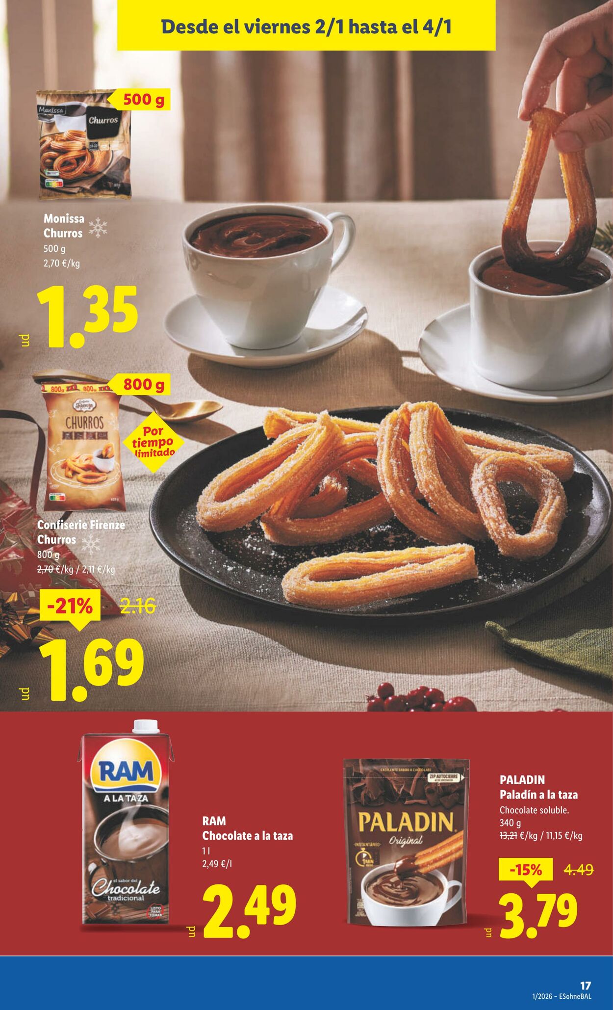 Folleto Lidl 29.12.2025 - 04.01.2026