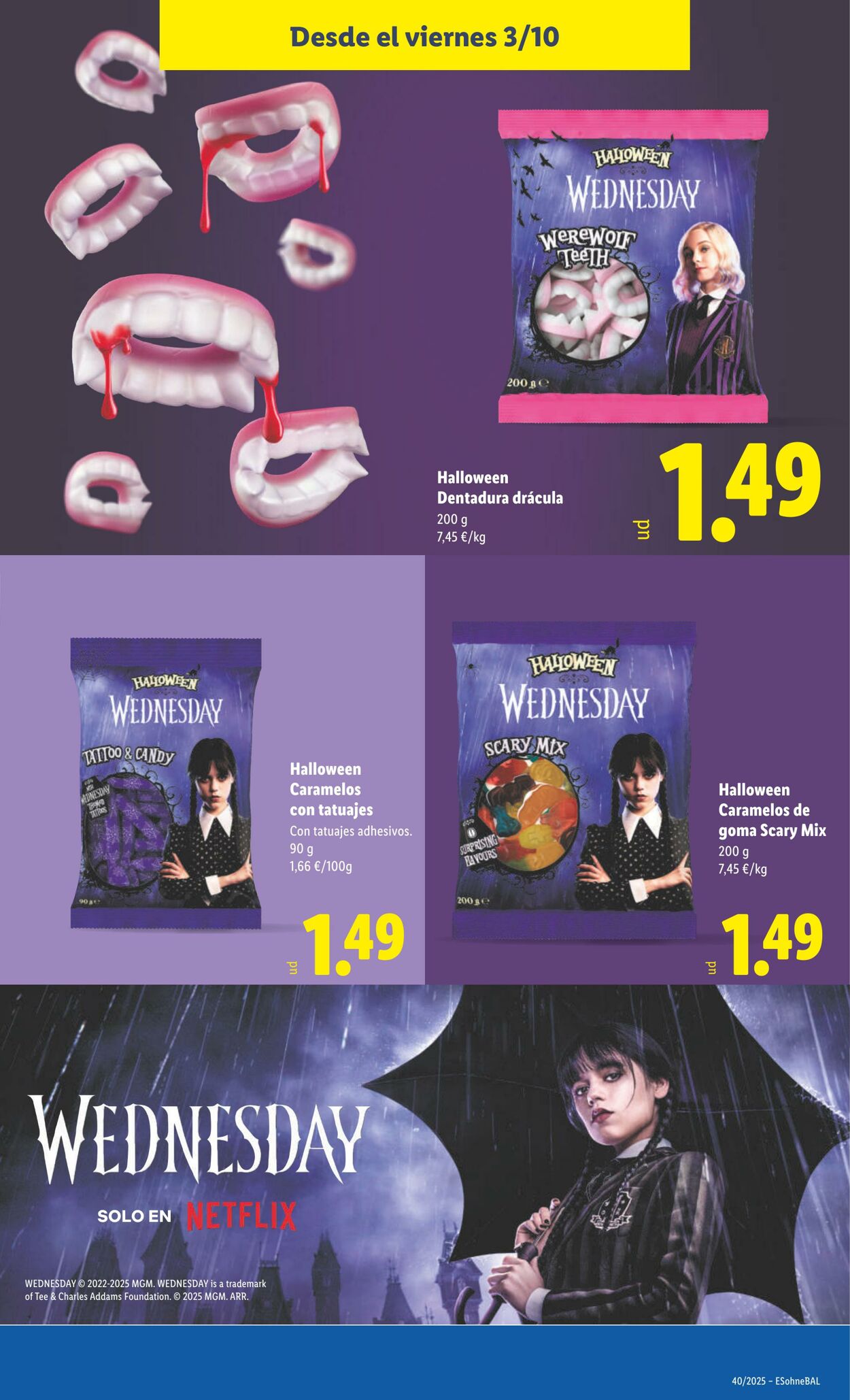 Folleto Lidl 29.09.2025 - 05.10.2025