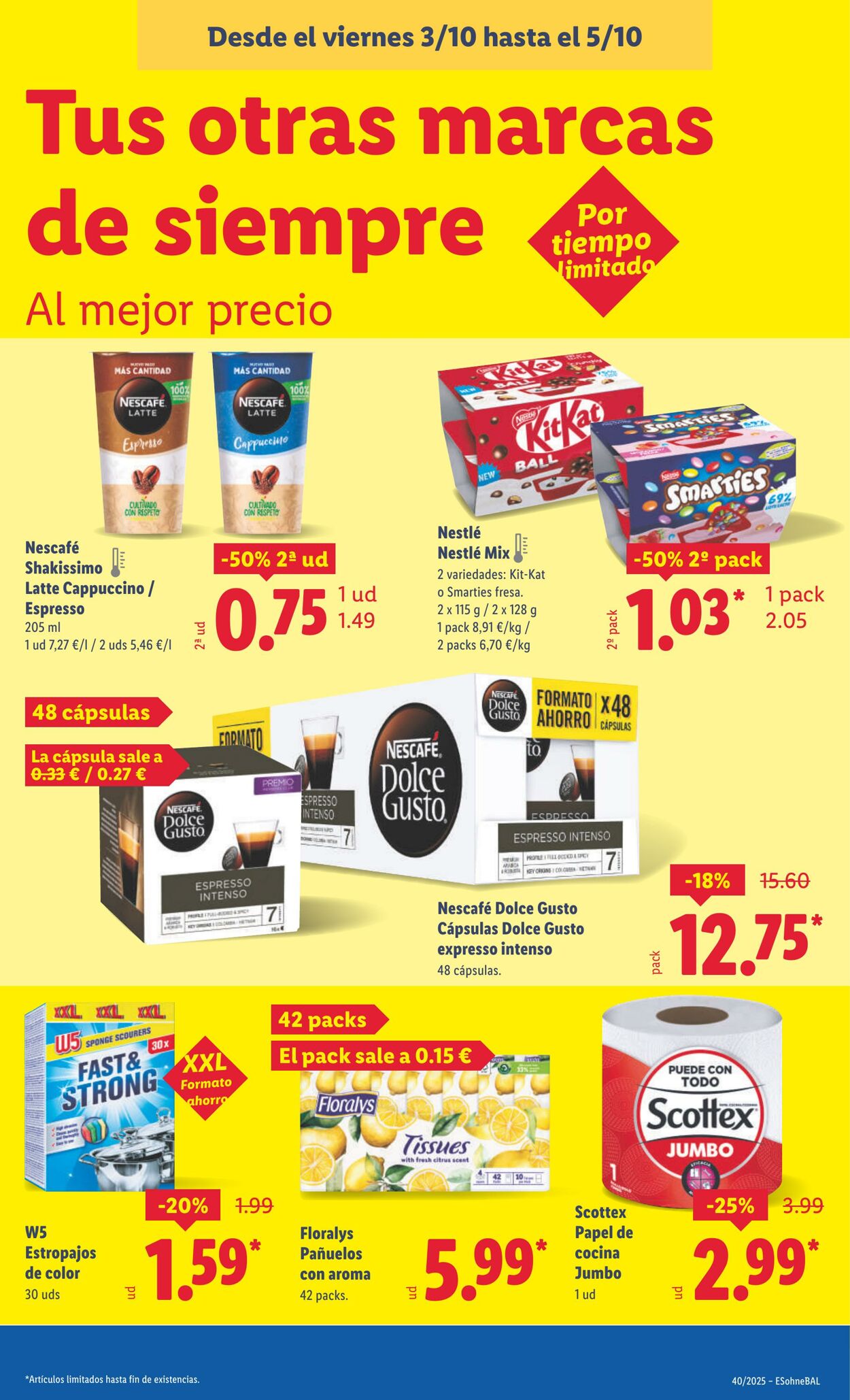 Folleto Lidl 29.09.2025 - 05.10.2025