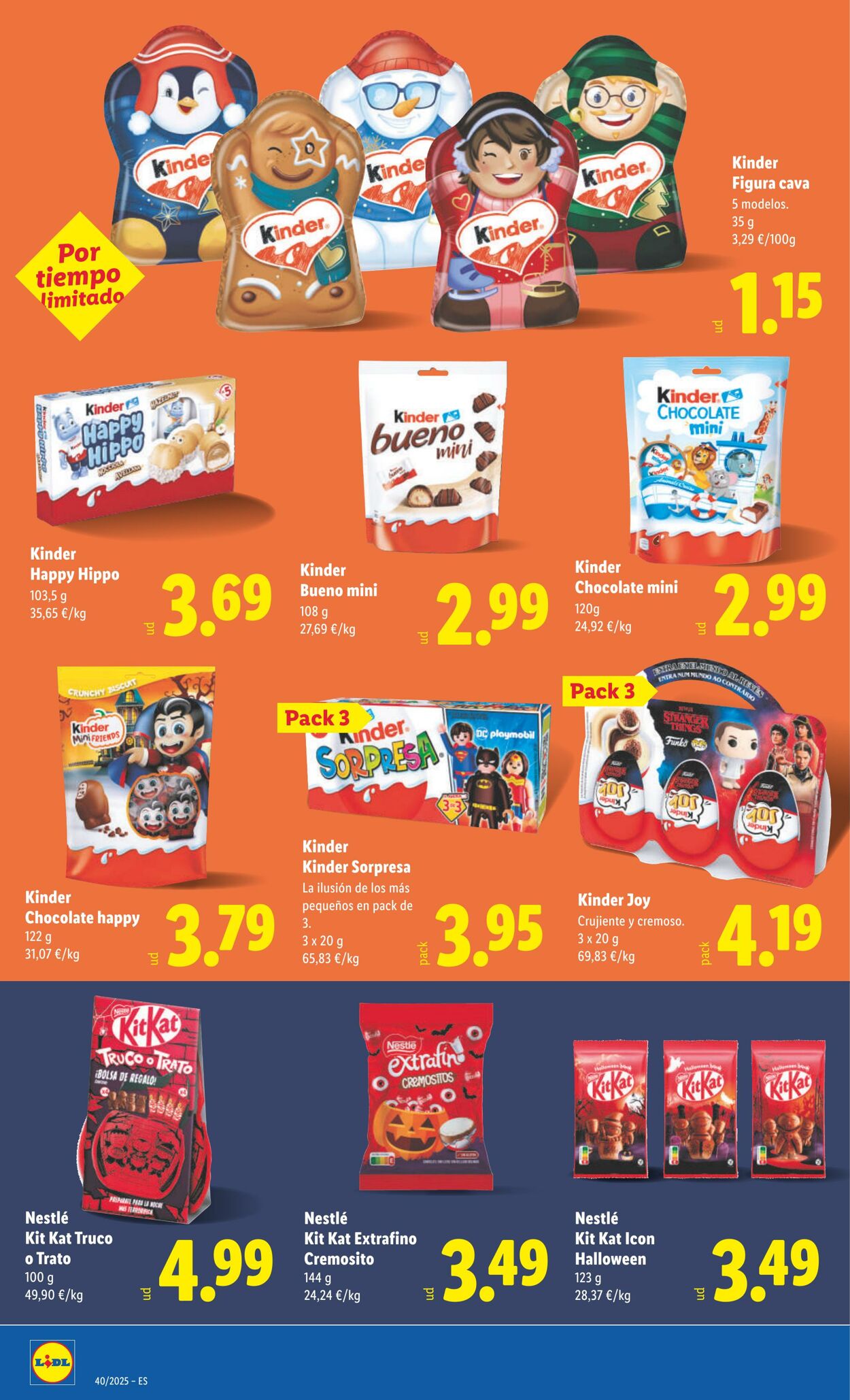 Folleto Lidl 29.09.2025 - 05.10.2025